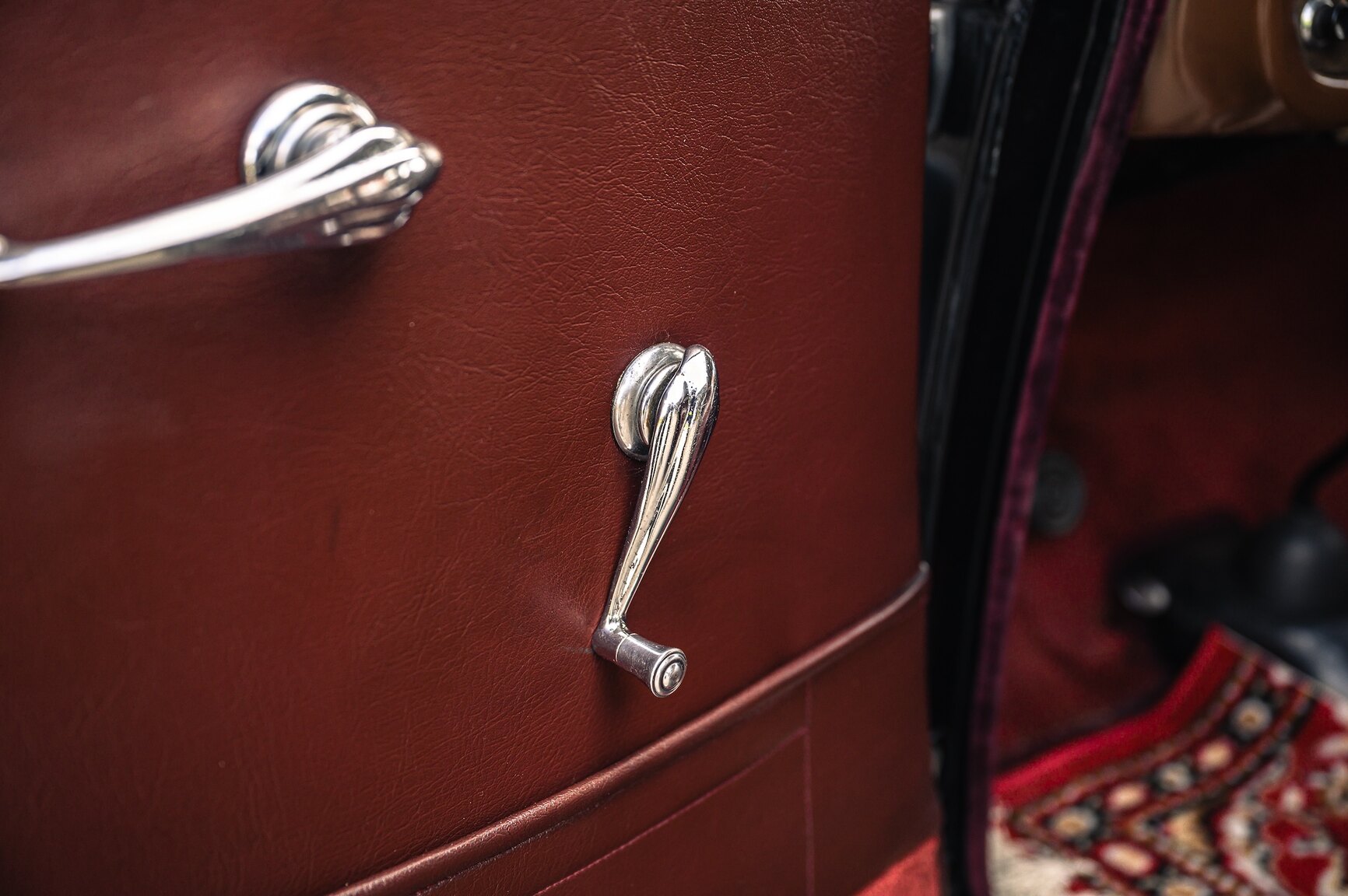 Interior image of 1937 Austin Ten-Four 10-4