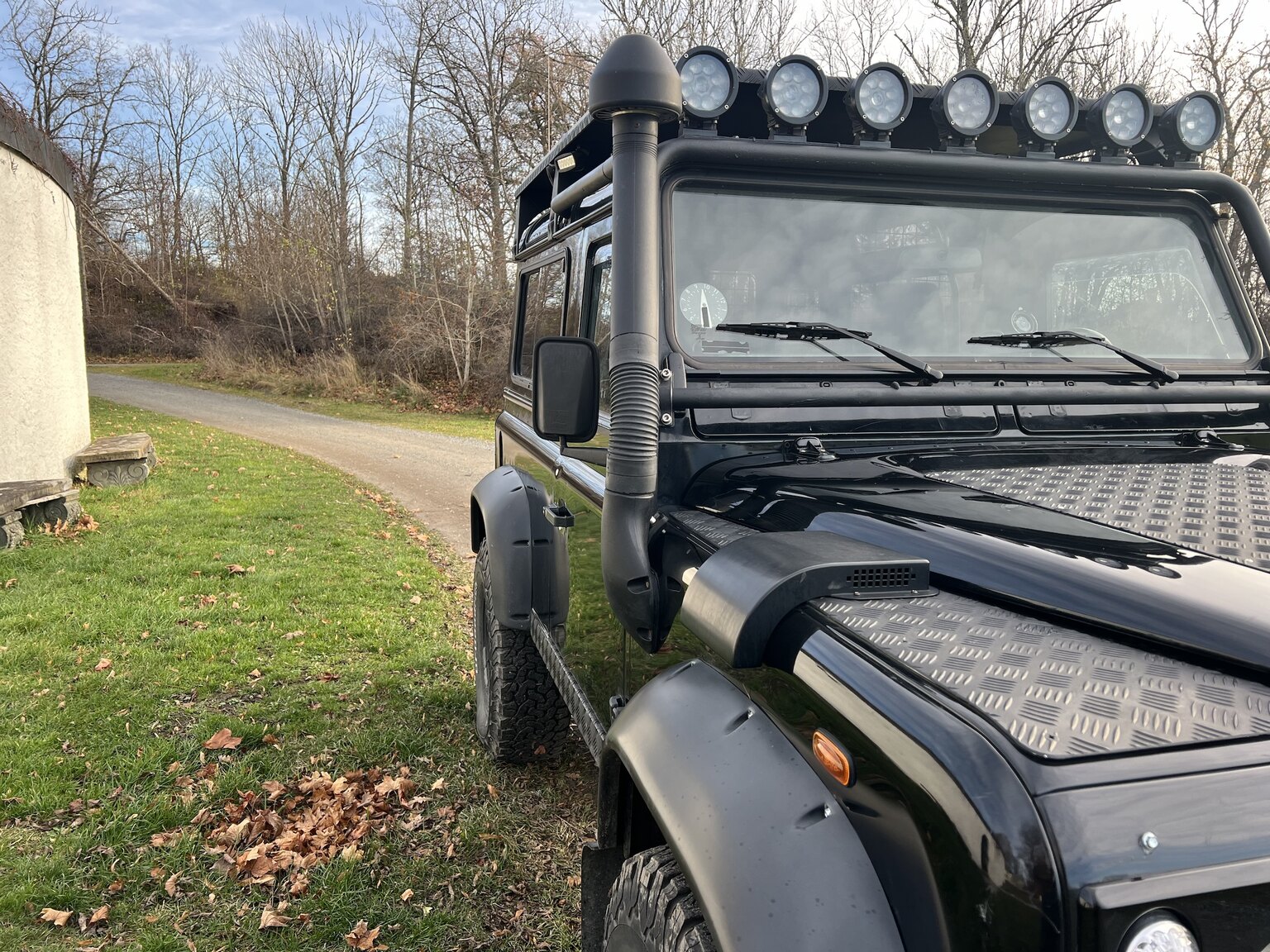 Exteriörbild på 2002 Land Rover Defender 90 2.5 Td5
