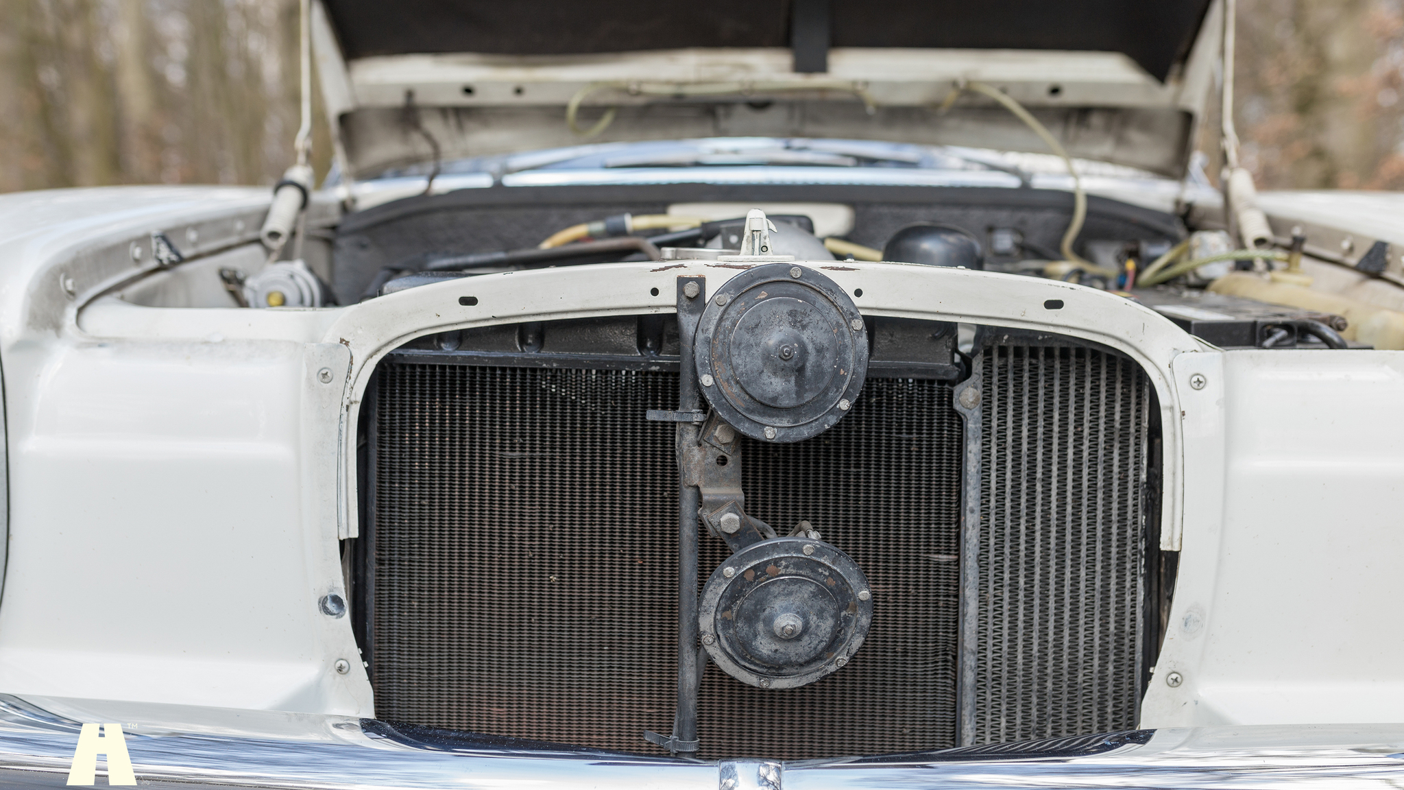 Image of 1970 Mercedes 250 CE mechanics