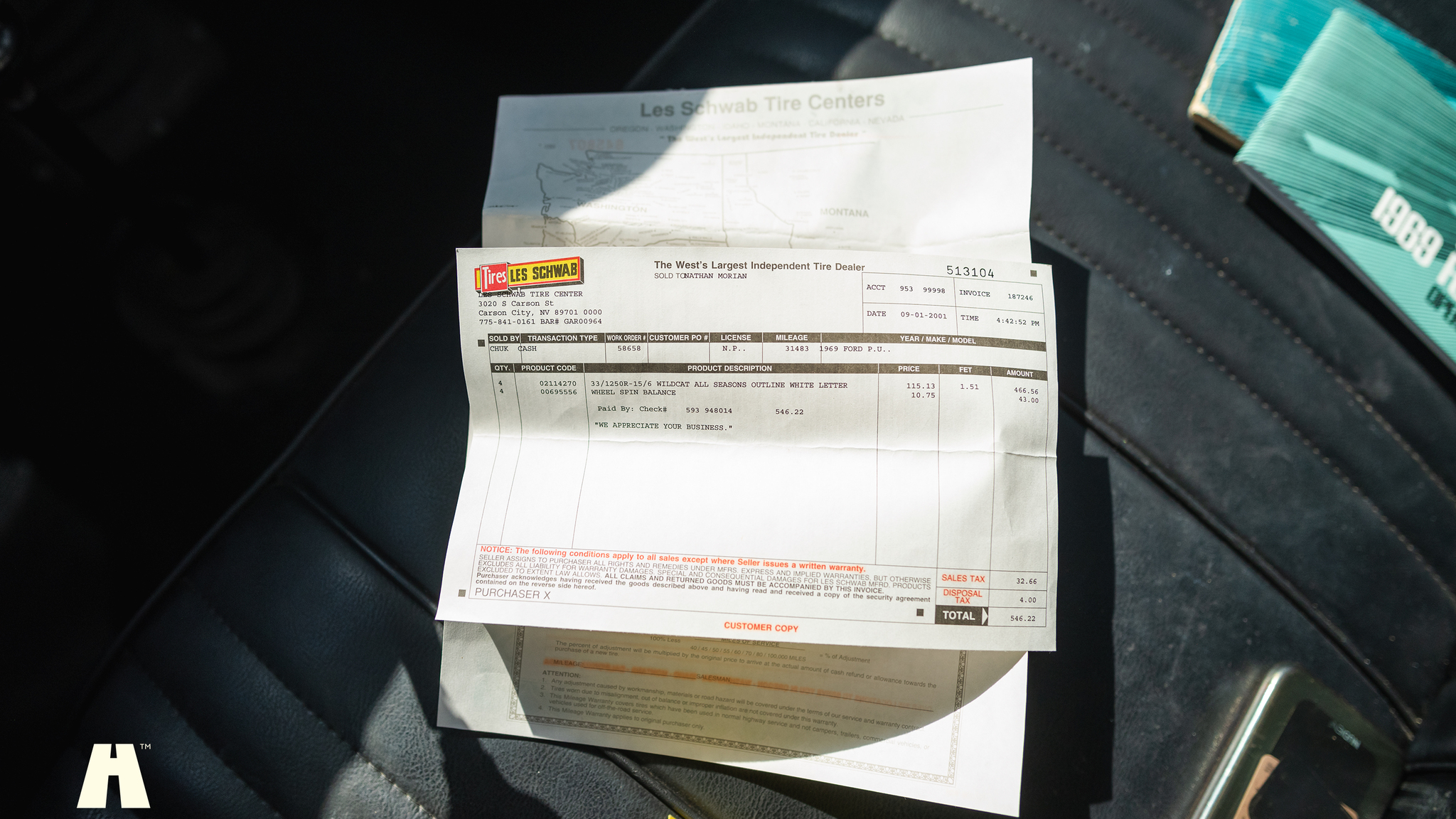 Dokumentation för 1969 Ford F100 (3)