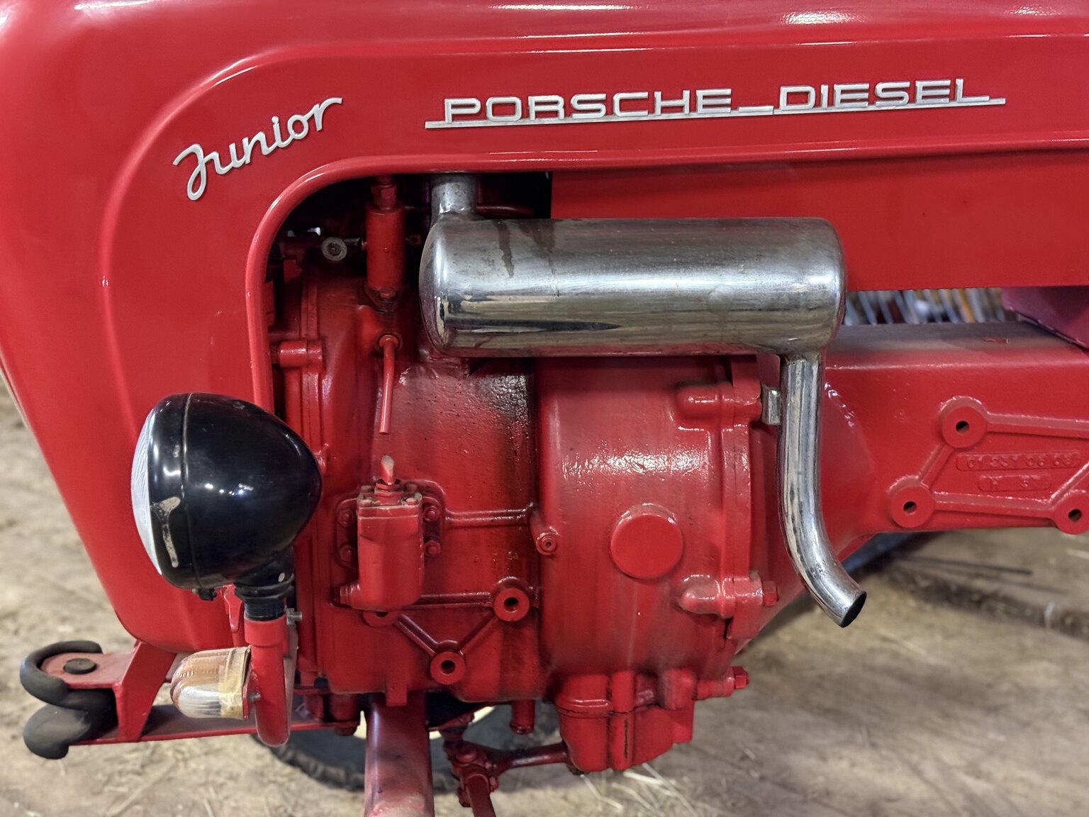 Exterior image of 1958 Porsche Junior Diesel