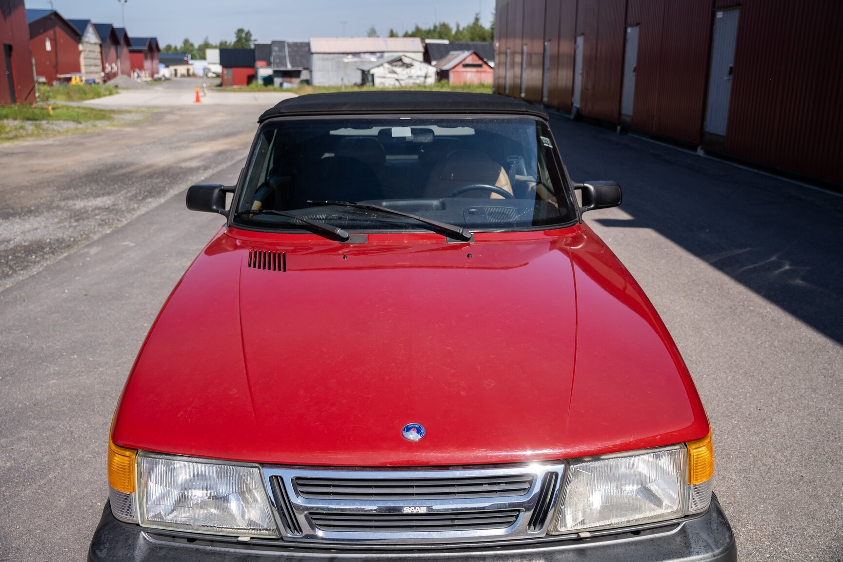 Exterior image of 1988 Saab 900 Turbo Convertible
