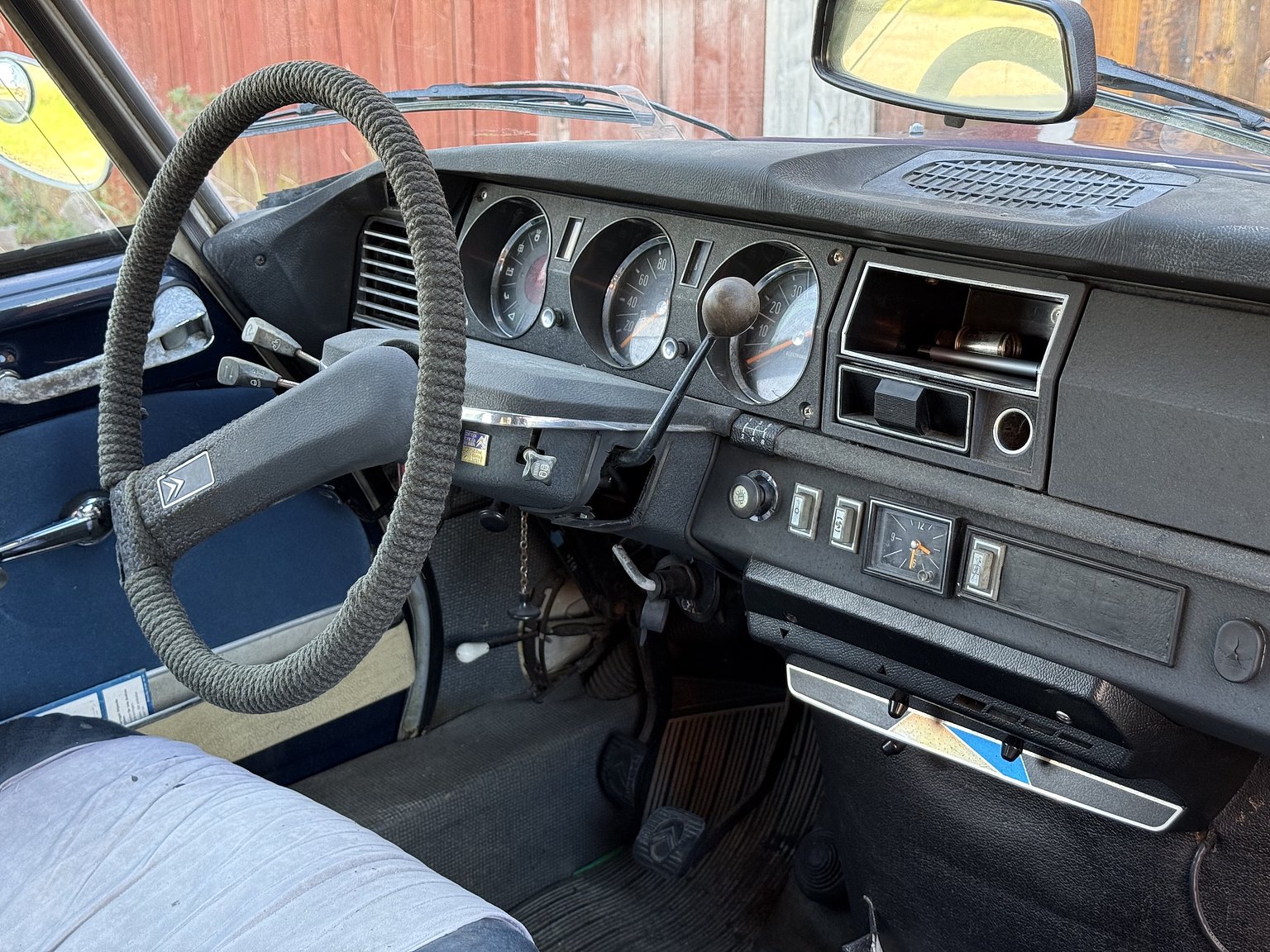 Interiörbild 1973 Citroën DS 23 Break