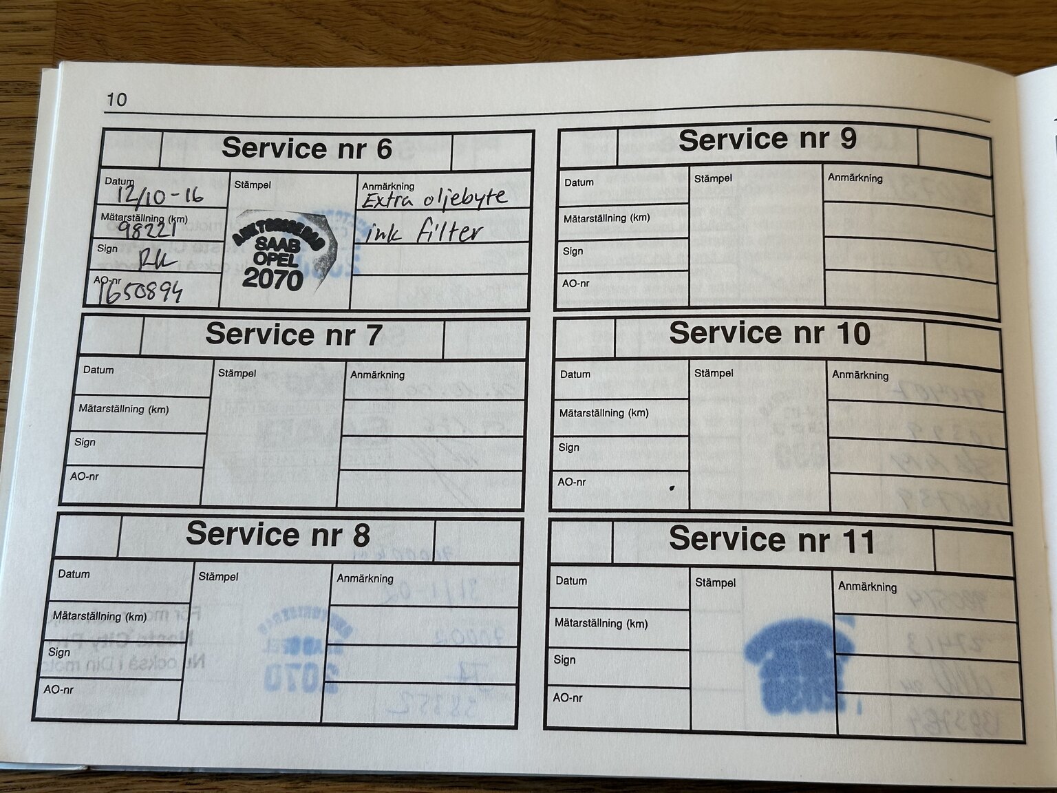 Documentation for 1996 SAAB 9000 CS Aero 2.3T