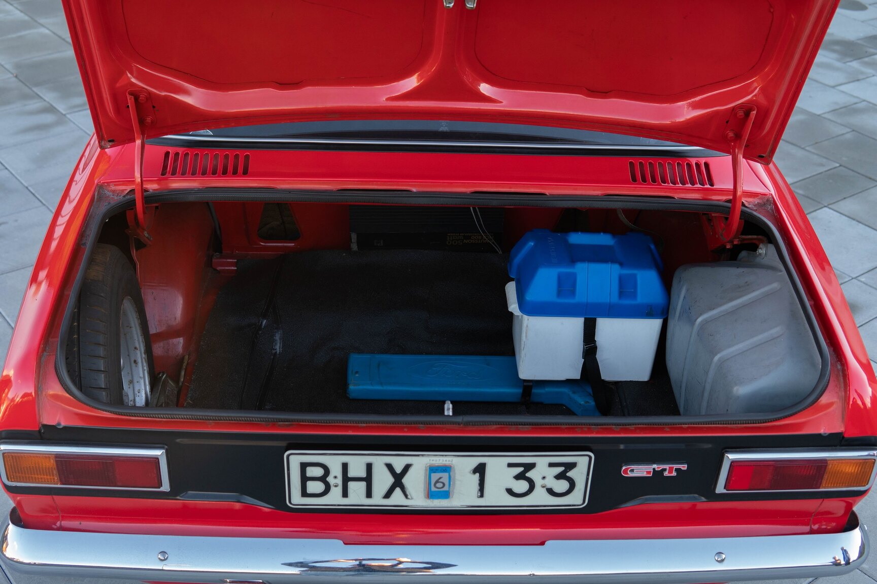 Interiörbild 1972 Ford Escort 1300 L