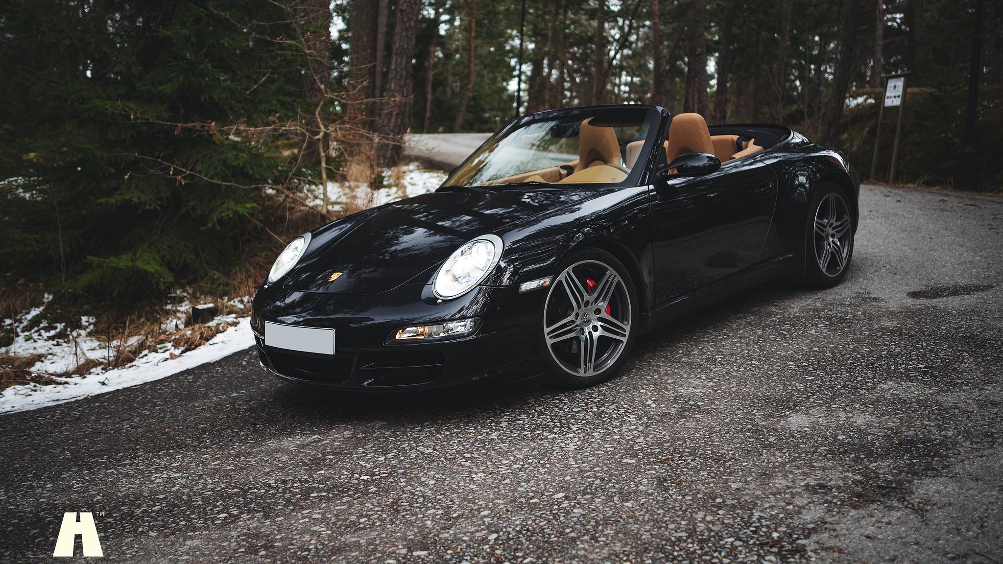 Exteriörbild på 2008 Porsche 997 4S Cabriolet 