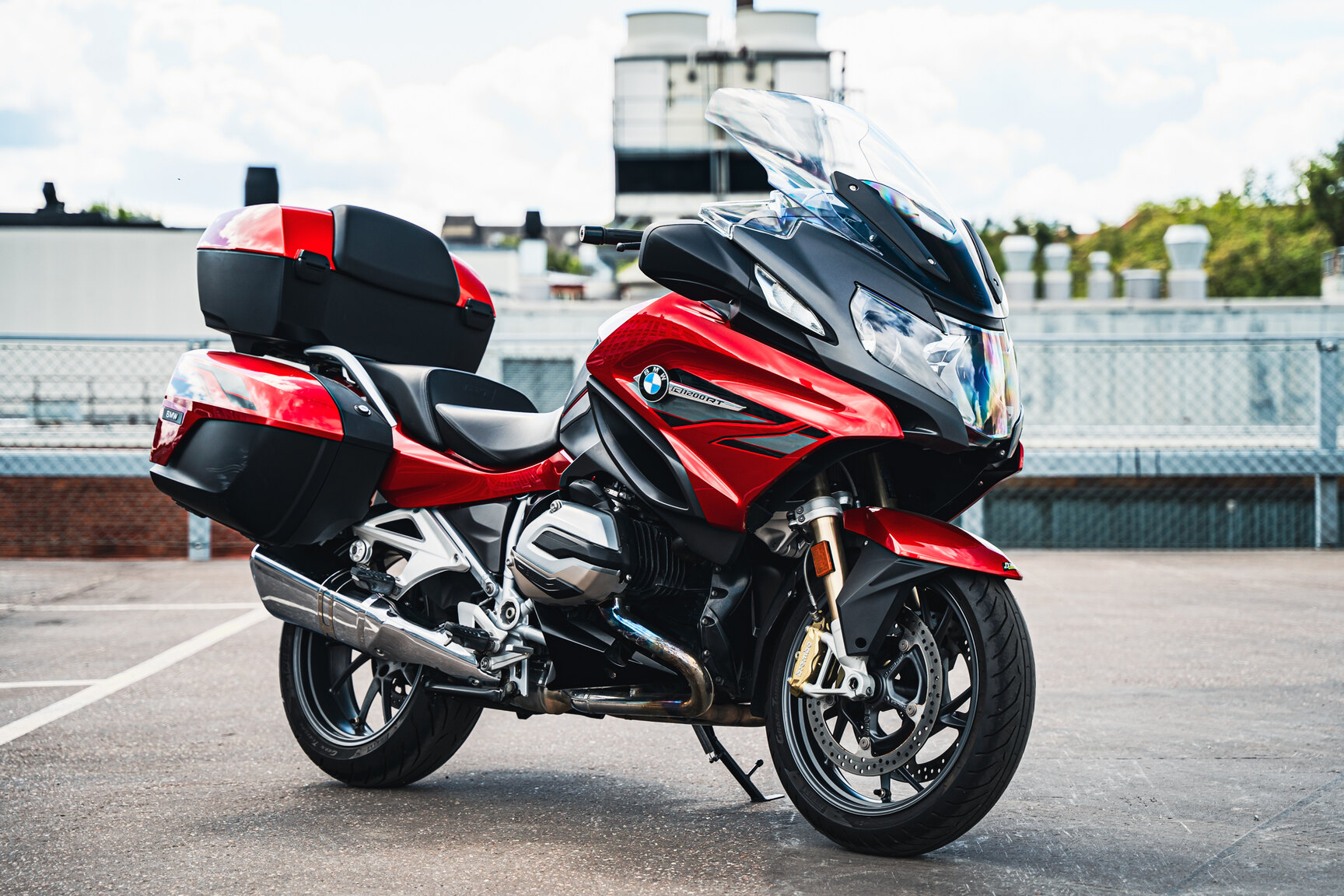 Exterior image of 2018 BMW R 1200 RT