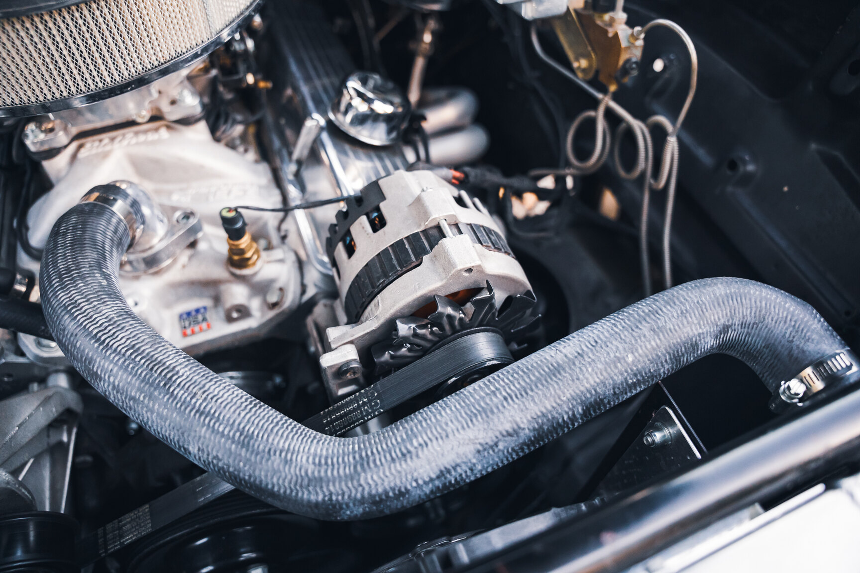 Image of 1957 Chevrolet Bel Air Sport Coupé (15) mechanics