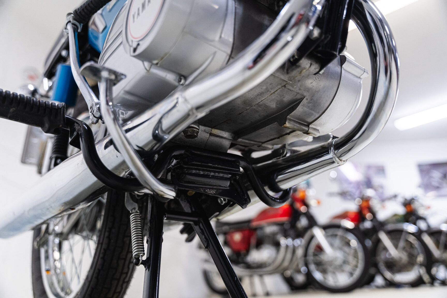 Image of 1972 Yamaha AS3 mechanics