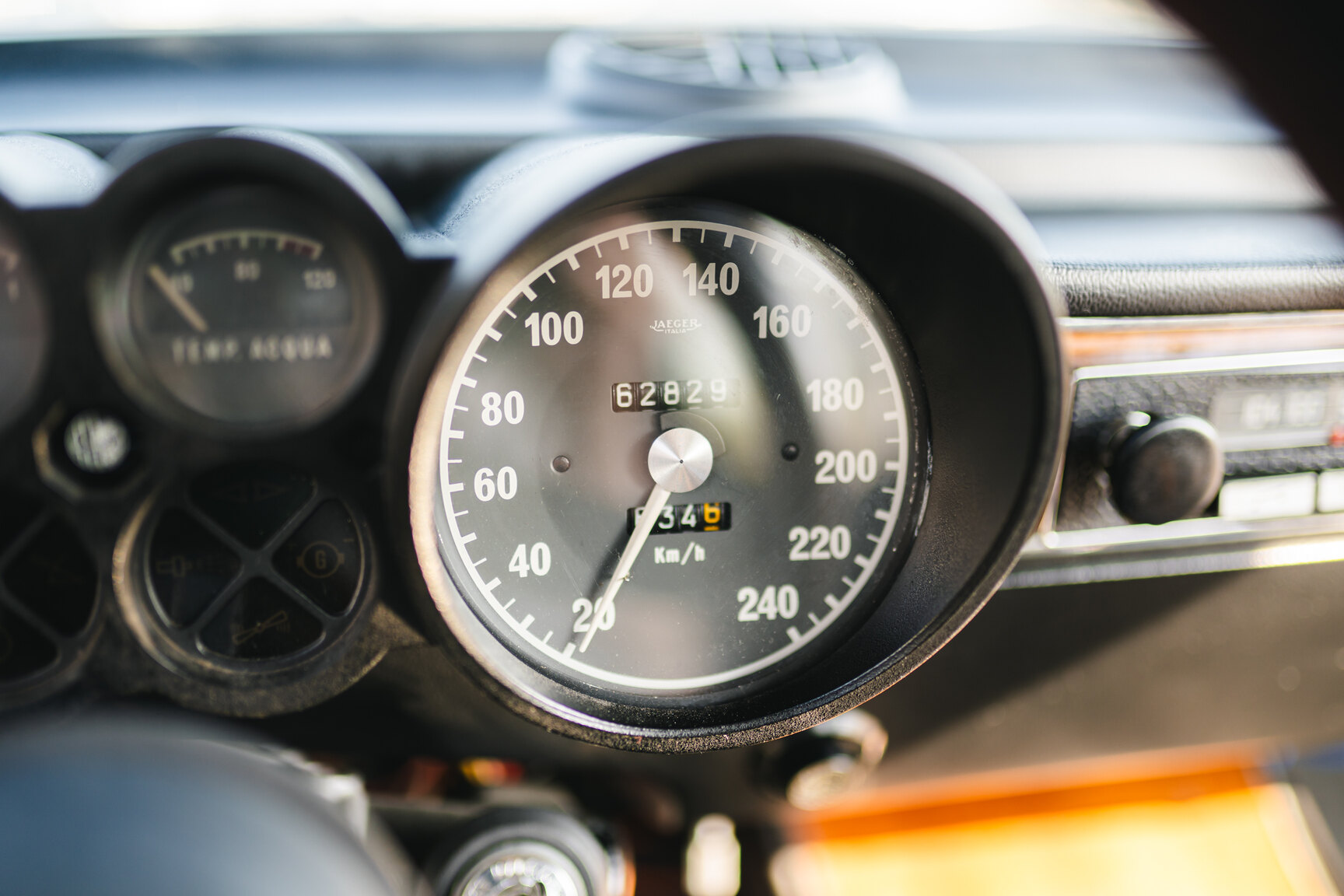 Interiörbild 1972 Alfa Romeo 2000 GTV