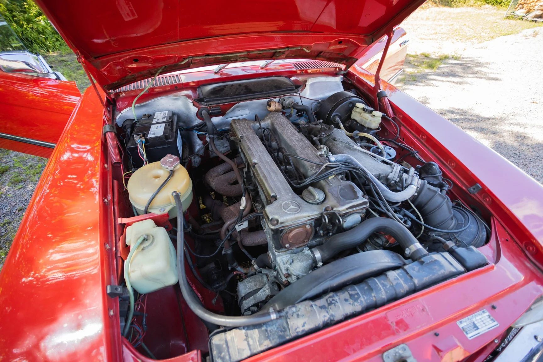 Image of 1975 Mercedes-Benz 280 SL mechanics (1)