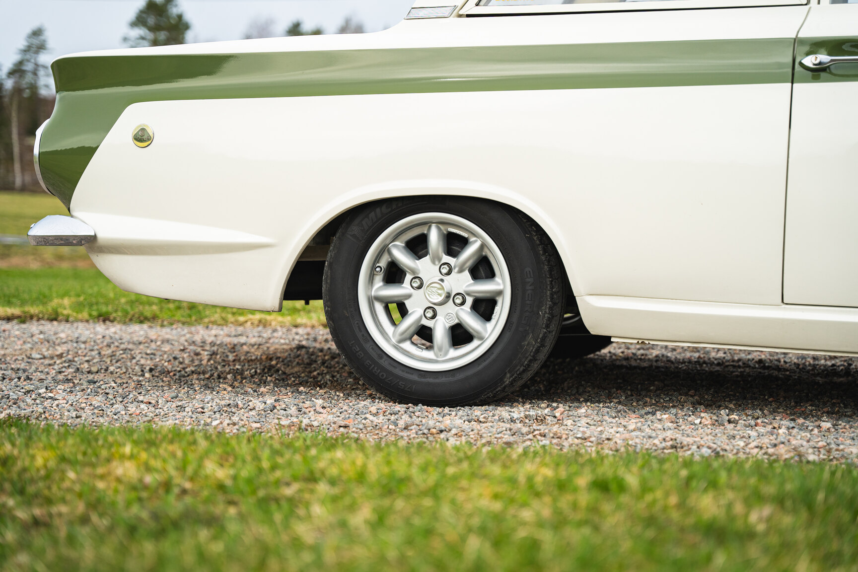 Exteriörbild på 1963 Ford Cortina Lotus