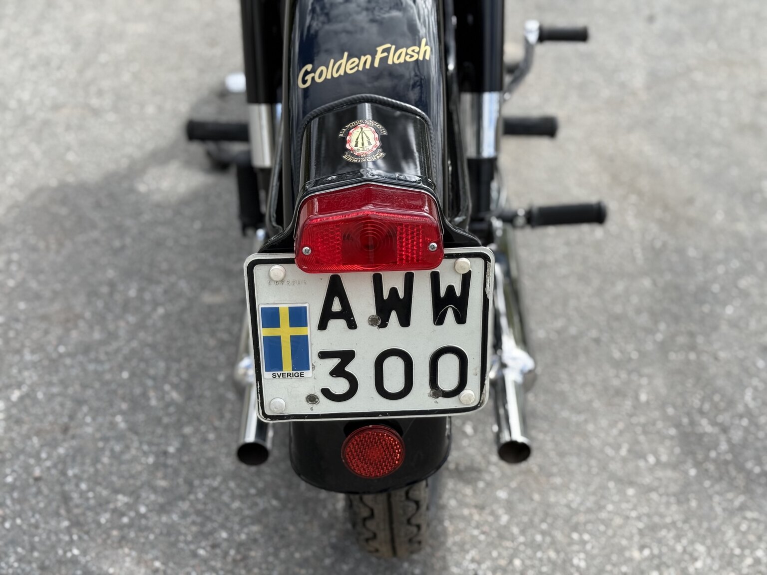 Exterior image of 1956 BSA 650 Golden Flash