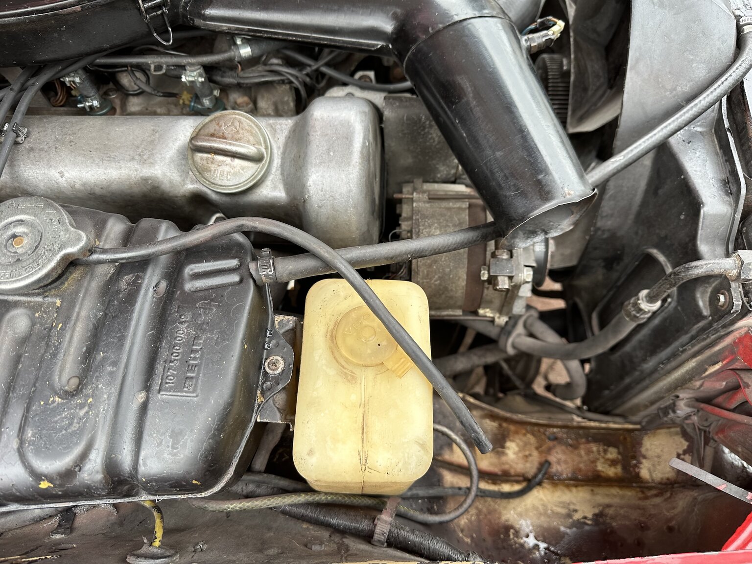 1973 Mercedes-Benz 450 SL, Mekanik