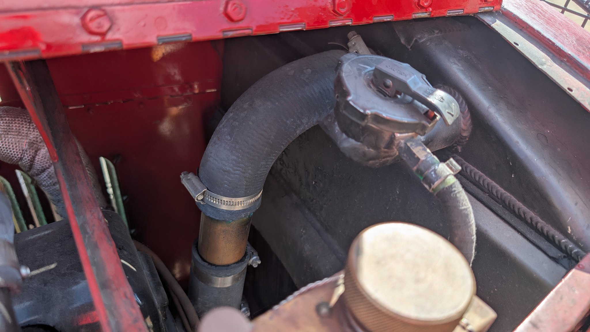 Image of 1929 FIAT 321C (521c) "Flying Fiona" mechanics