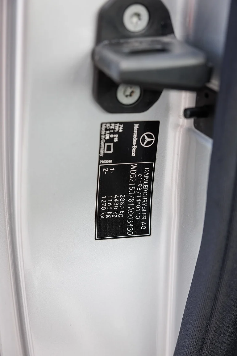 Interiörbild 2000 Mercedes-Benz CL 600 (62)