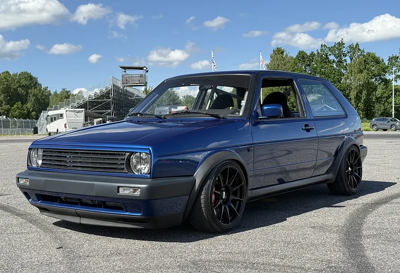 1988 Golf Mk2 Memphis, ombyggd
