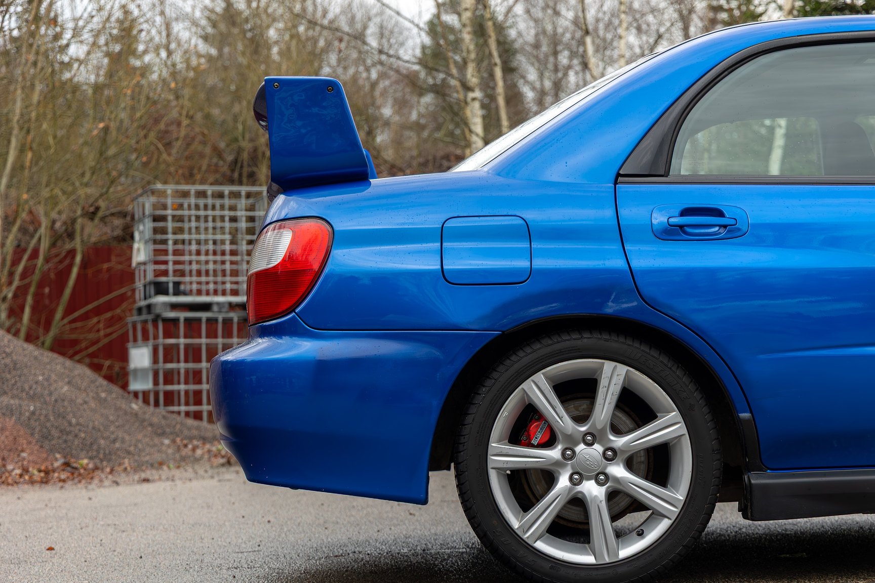 Exteriörbild på 2001 Subaru Impreza 2.0 WRX Turbo 4WD