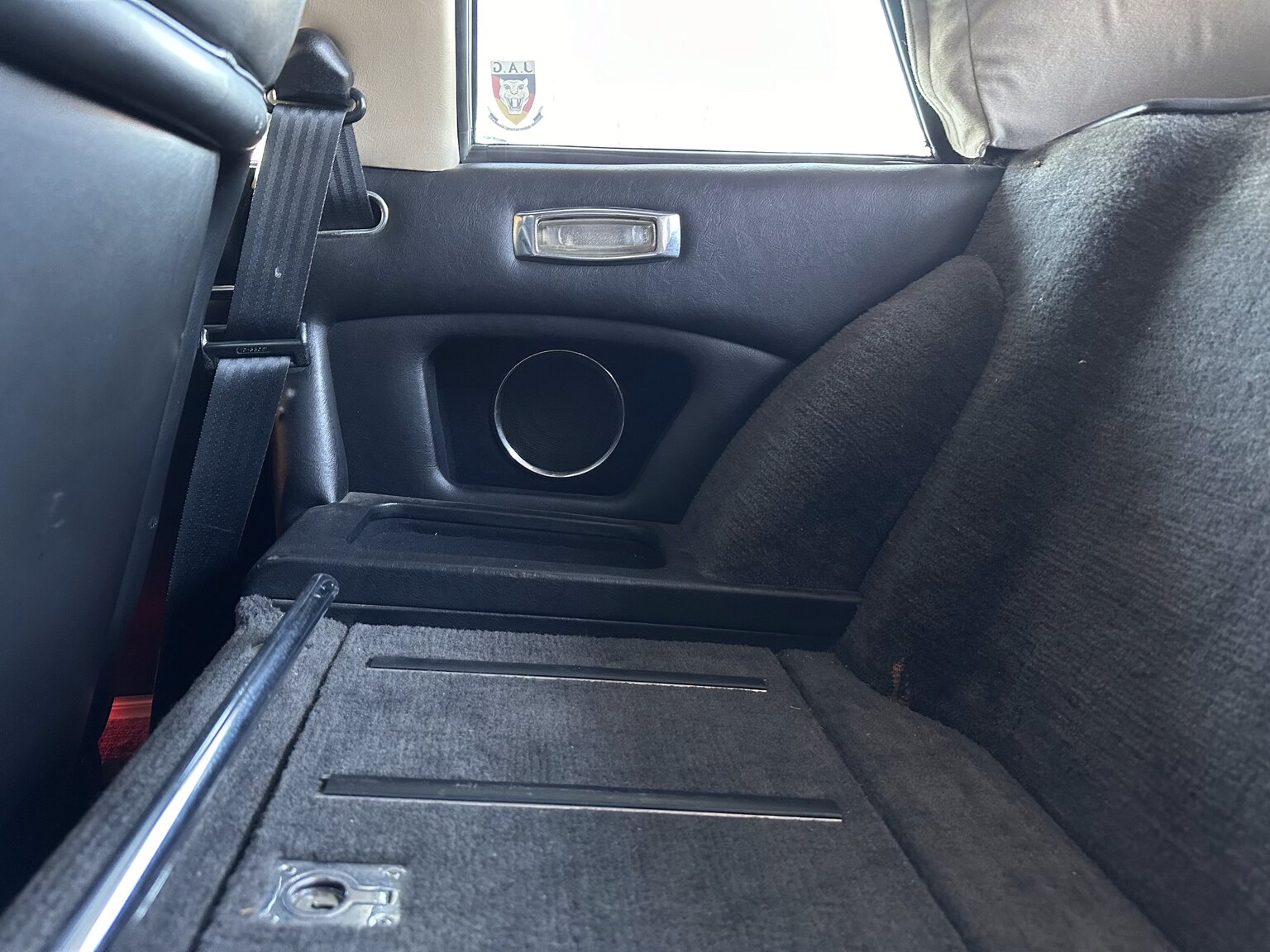 Interiörbild 1985 Jaguar XJ-SC