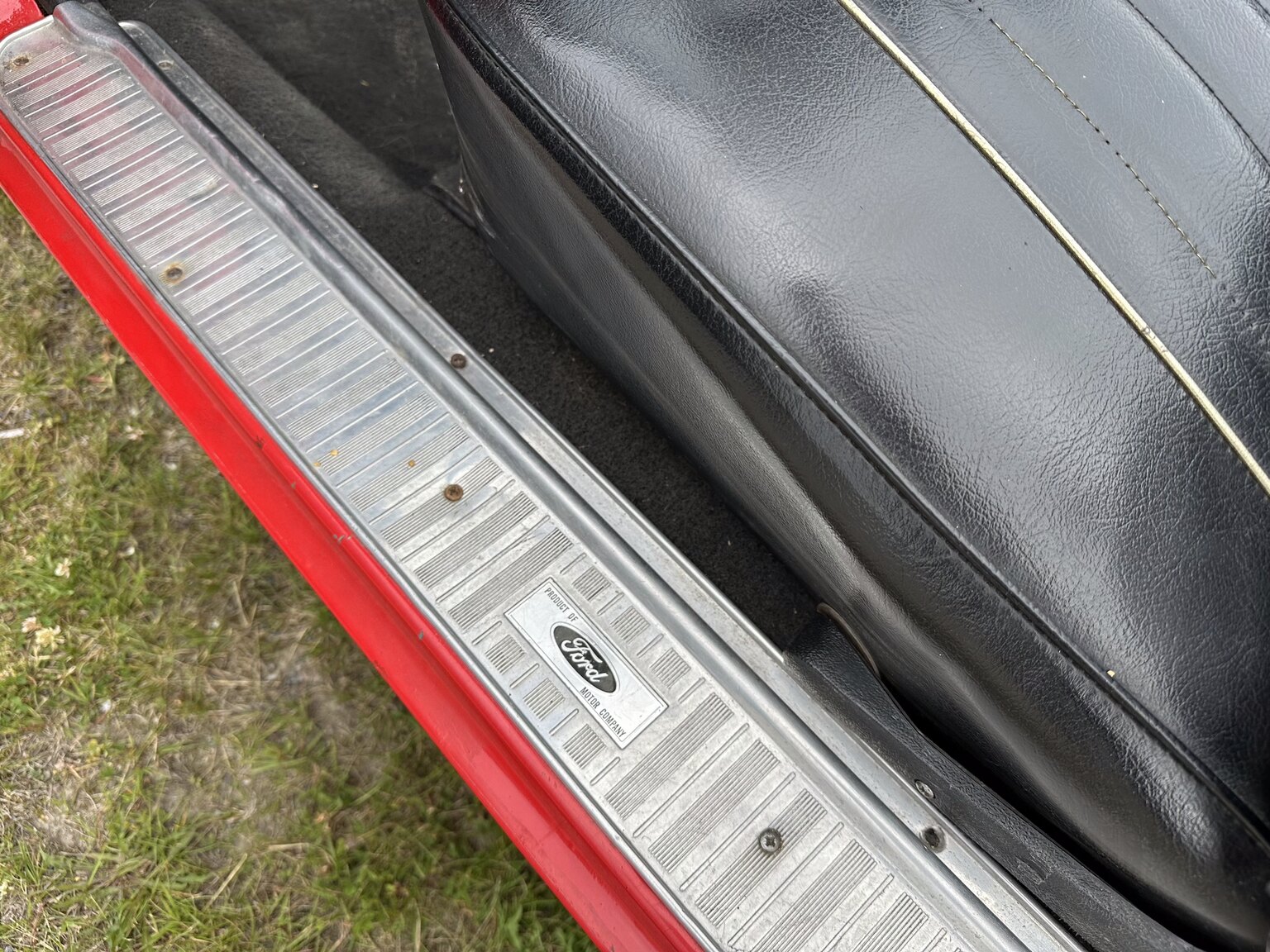 Interiörbild 1963 Ford Falcon Futura Convertible