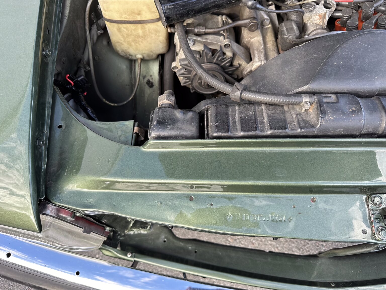 1974 Mercedes Benz 450 SLC, Mekanik