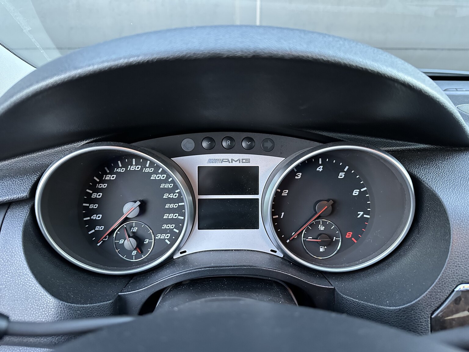 Interiörbild 2007 Mercedes-Benz R63 AMG