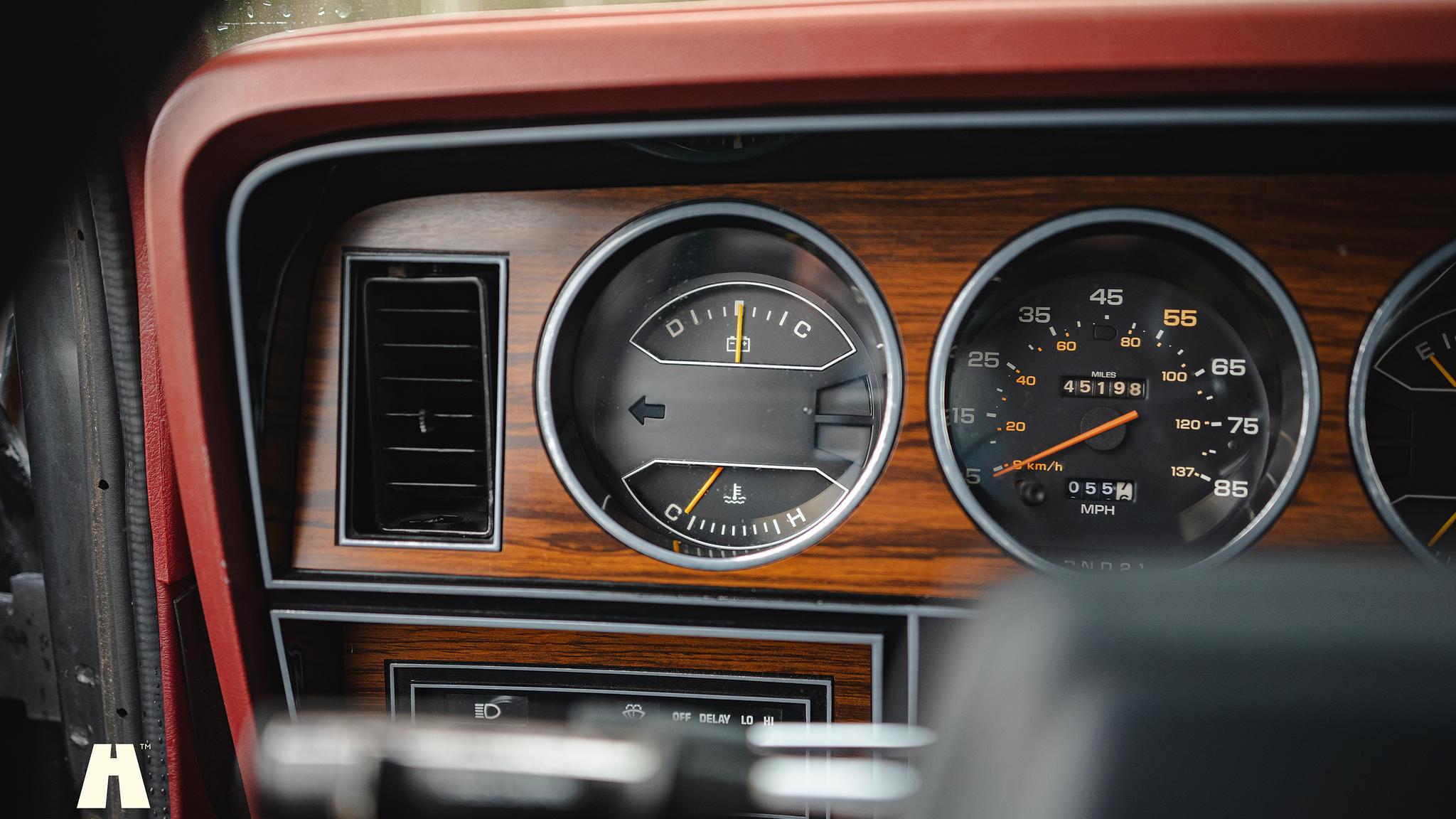 Interior image of 1986 Dodge Ramcharger