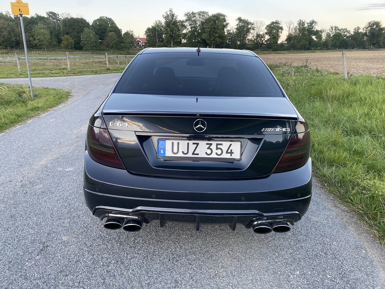 Exterior image of 2011 Mercedes-Benz C 63 AMG