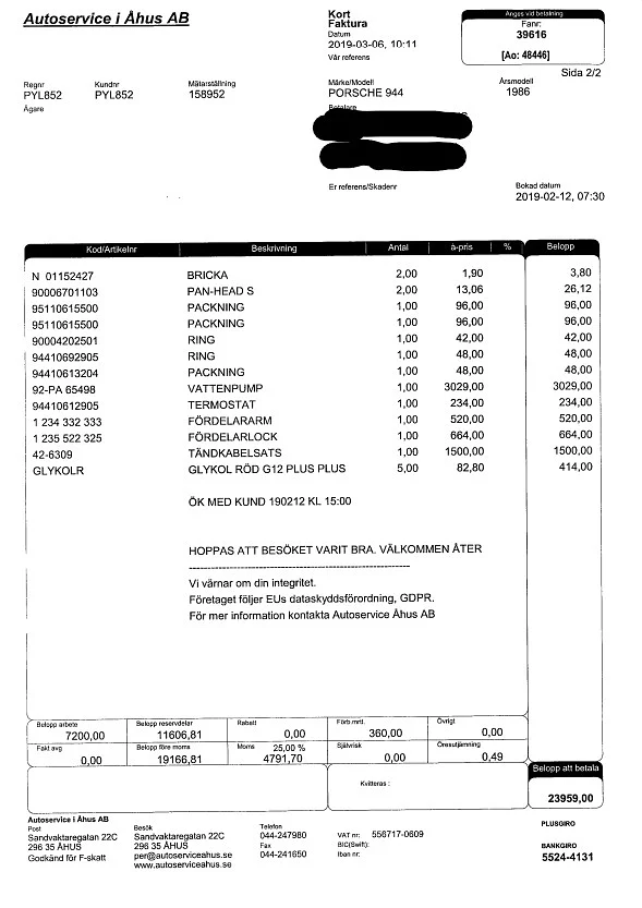 Documentation for 1987 Porsche 944 Targa (7)