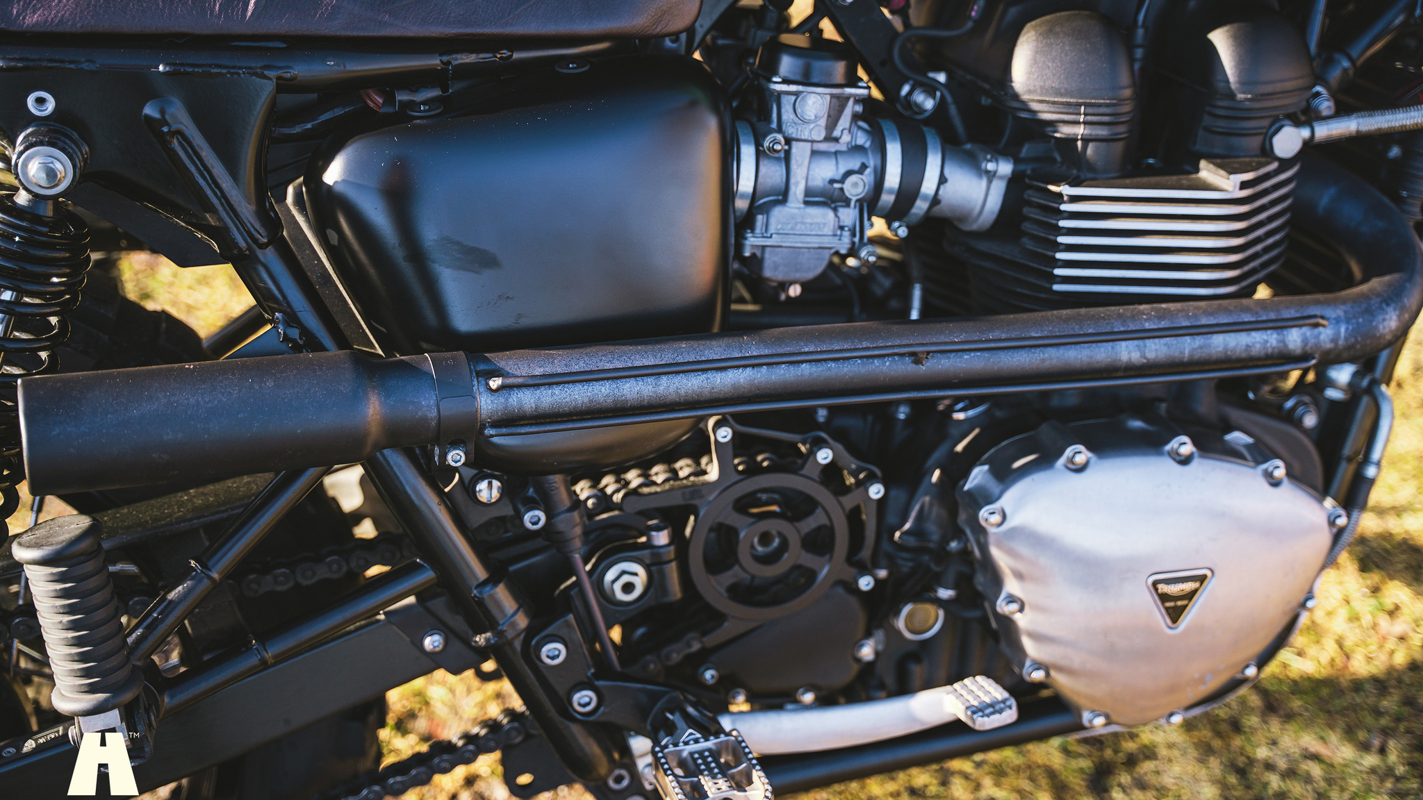 Image of 2010 Triumph Bonneville T100 "Scrambler" mechanics (12)