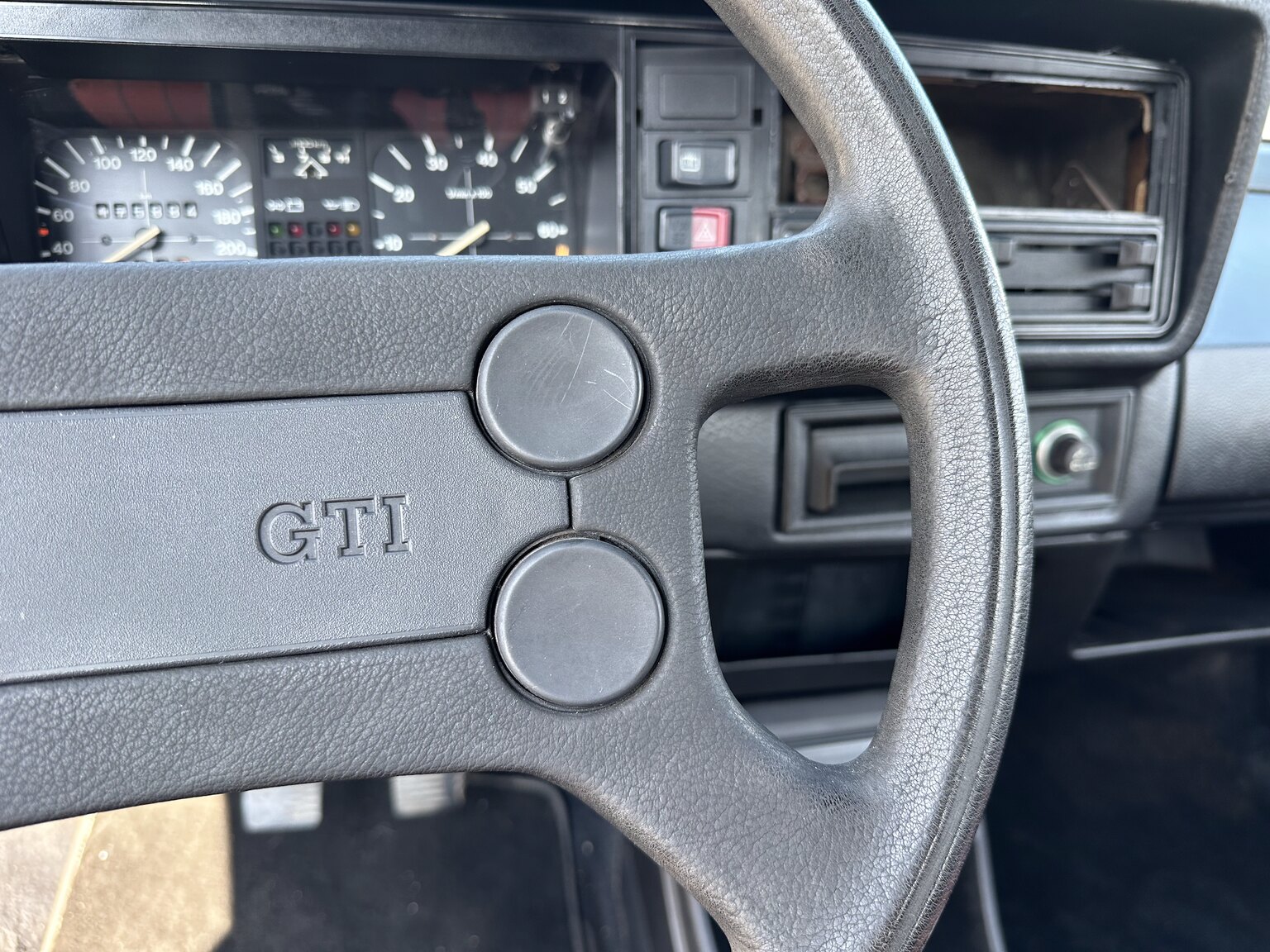 Interior image of 1983 Volkswagen Golf GTI