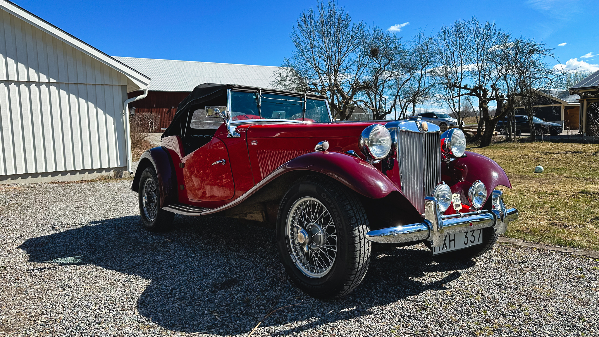 Aussenfoto 1951 MG TD MIDGET