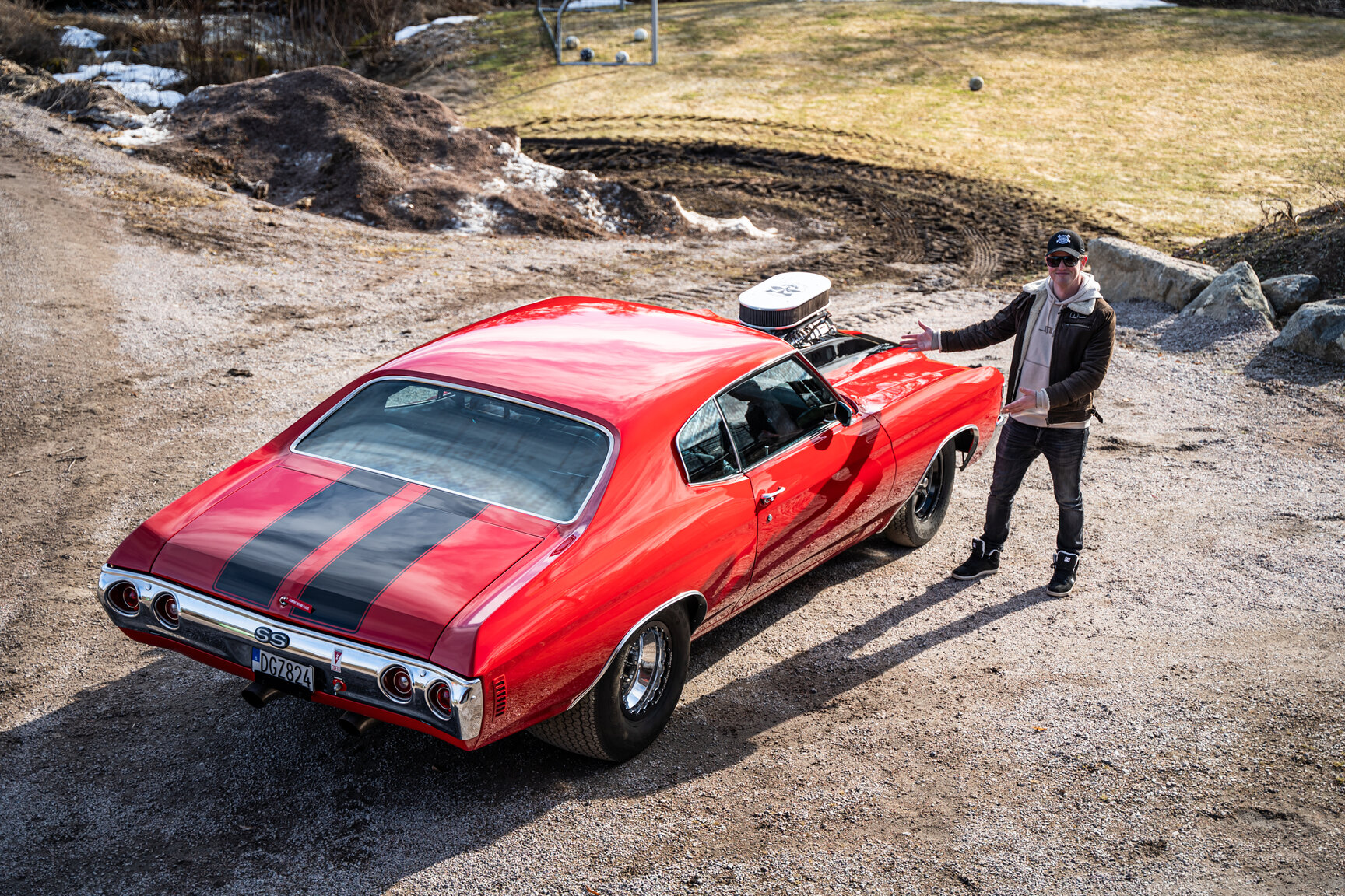 Exteriörbild på 1971 Chevrolet Chevelle SS
