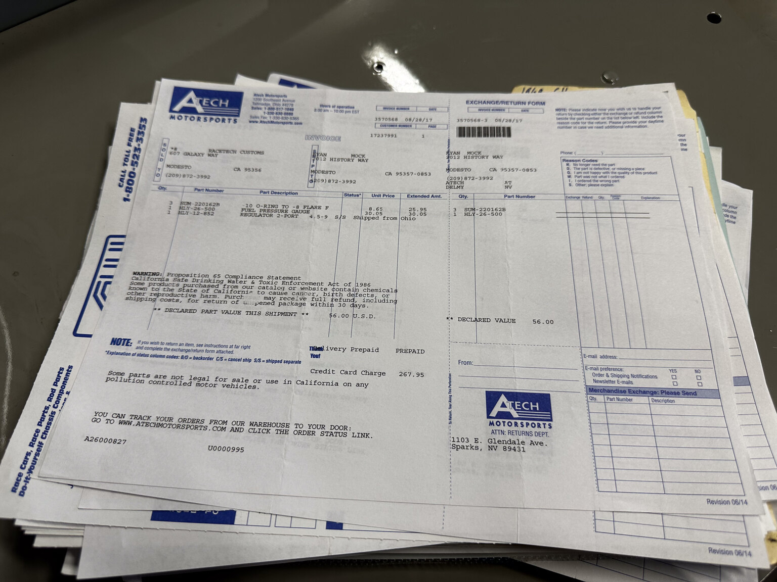 Documentation for 1968 Chevrolet Chevelle PRO Street (85)