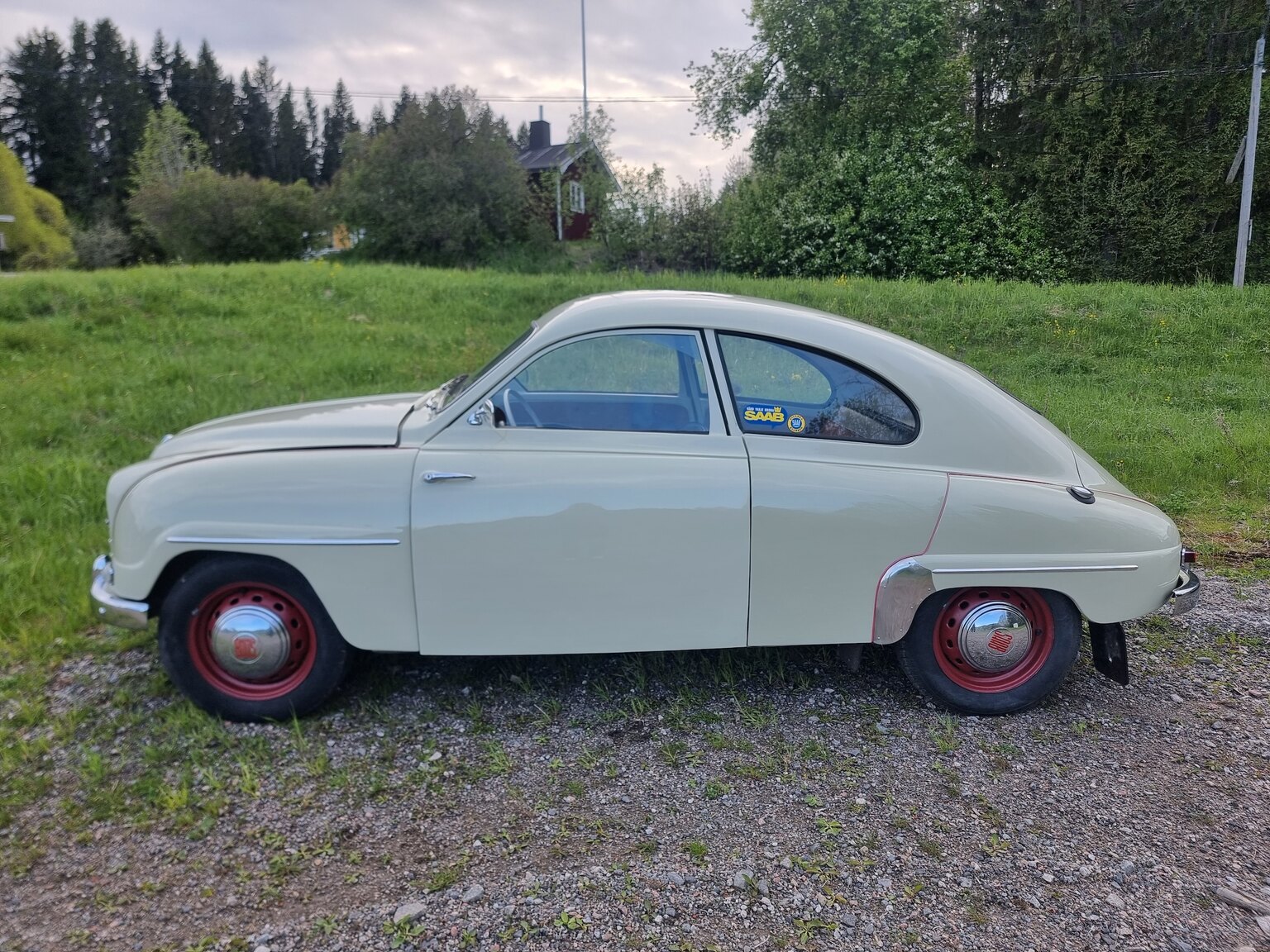 Aussenfoto 1959 SAAB 93B Deluxe