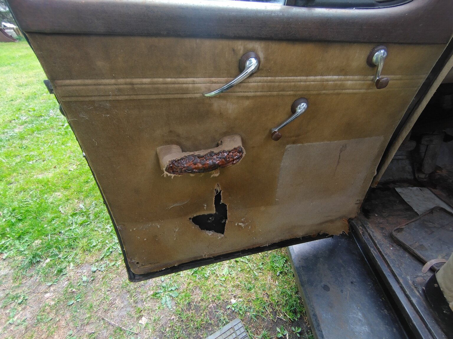 Interiörbild 1939 Chevrolet Master De Luxe Sedan Sport