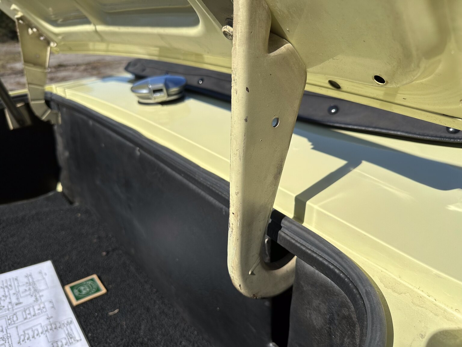 Interior image of 1971 Triumph TR6