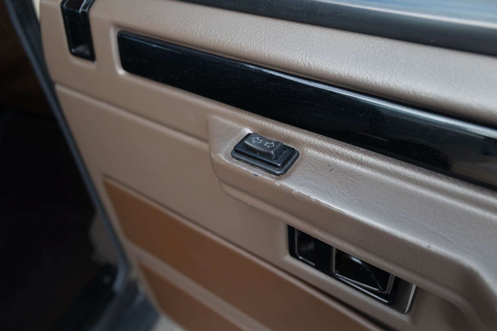 Innenraumfoto von 1991 Range Rover Restomod