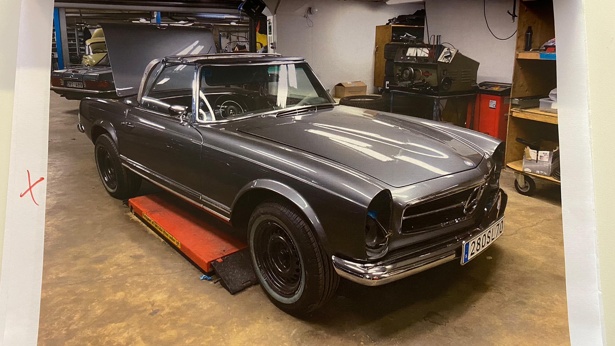 Documentation for 1970 Mercedes 280 SL Pagoda (82)