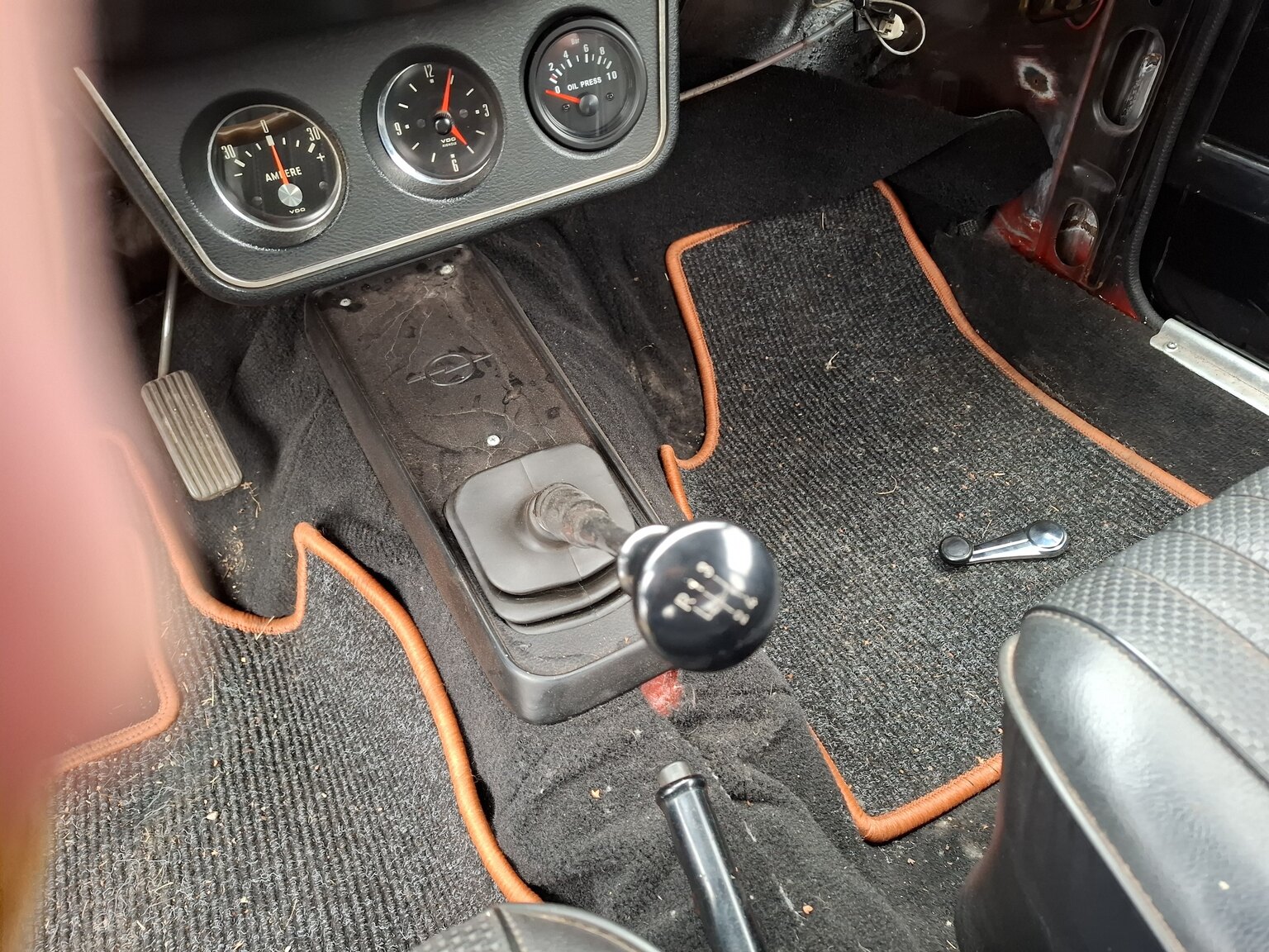 Interior image of 1969 Opel Kadett B rallye