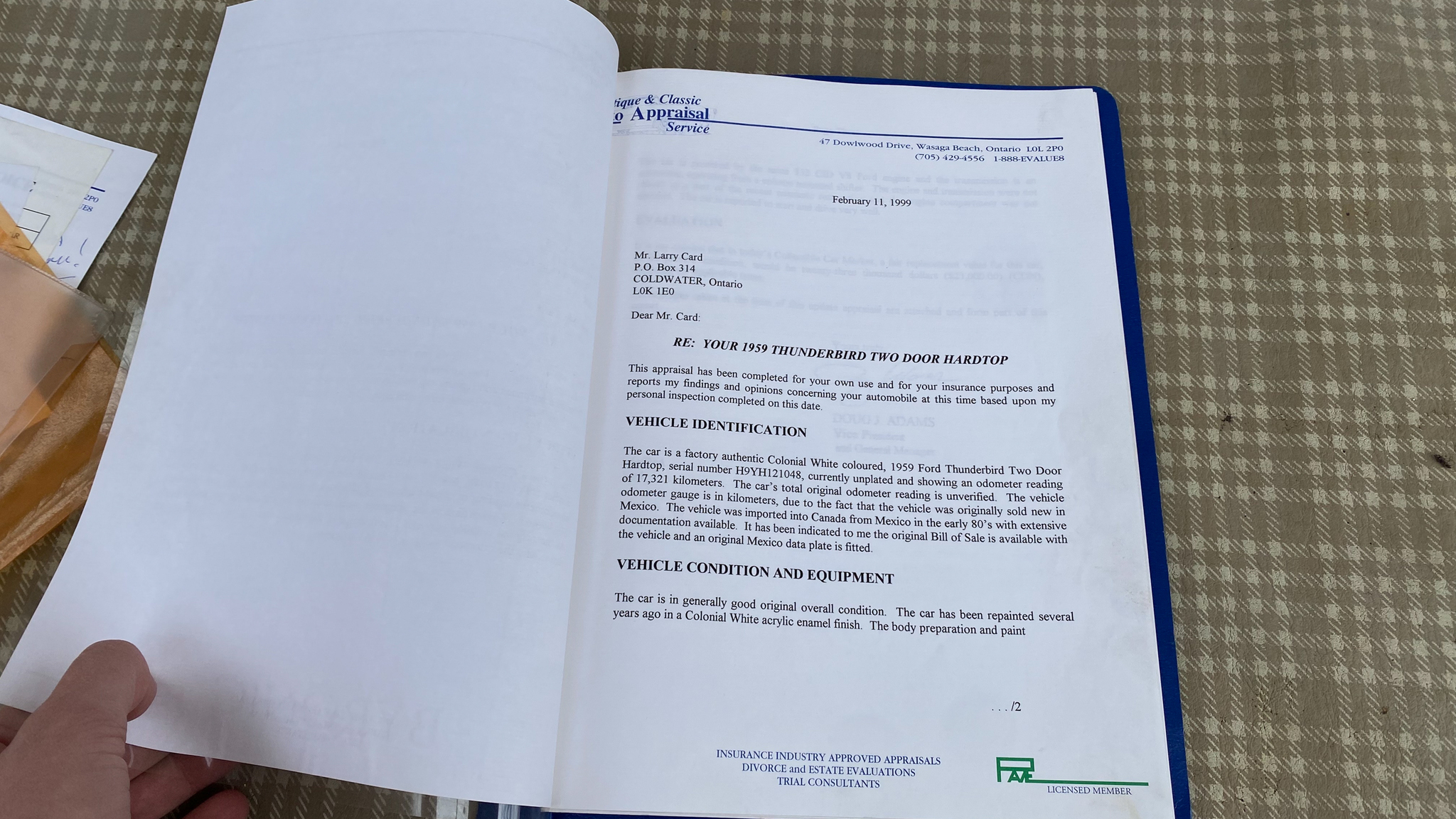 Documentation for 1959 Ford Thunderbird hardtop (85)