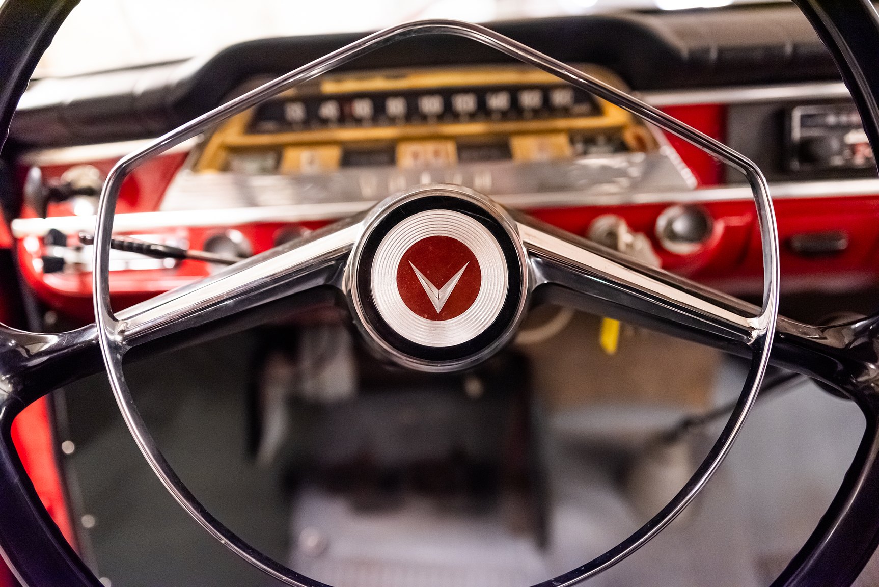 Interiörbild 1962 Volvo PV 544 B18 Sport