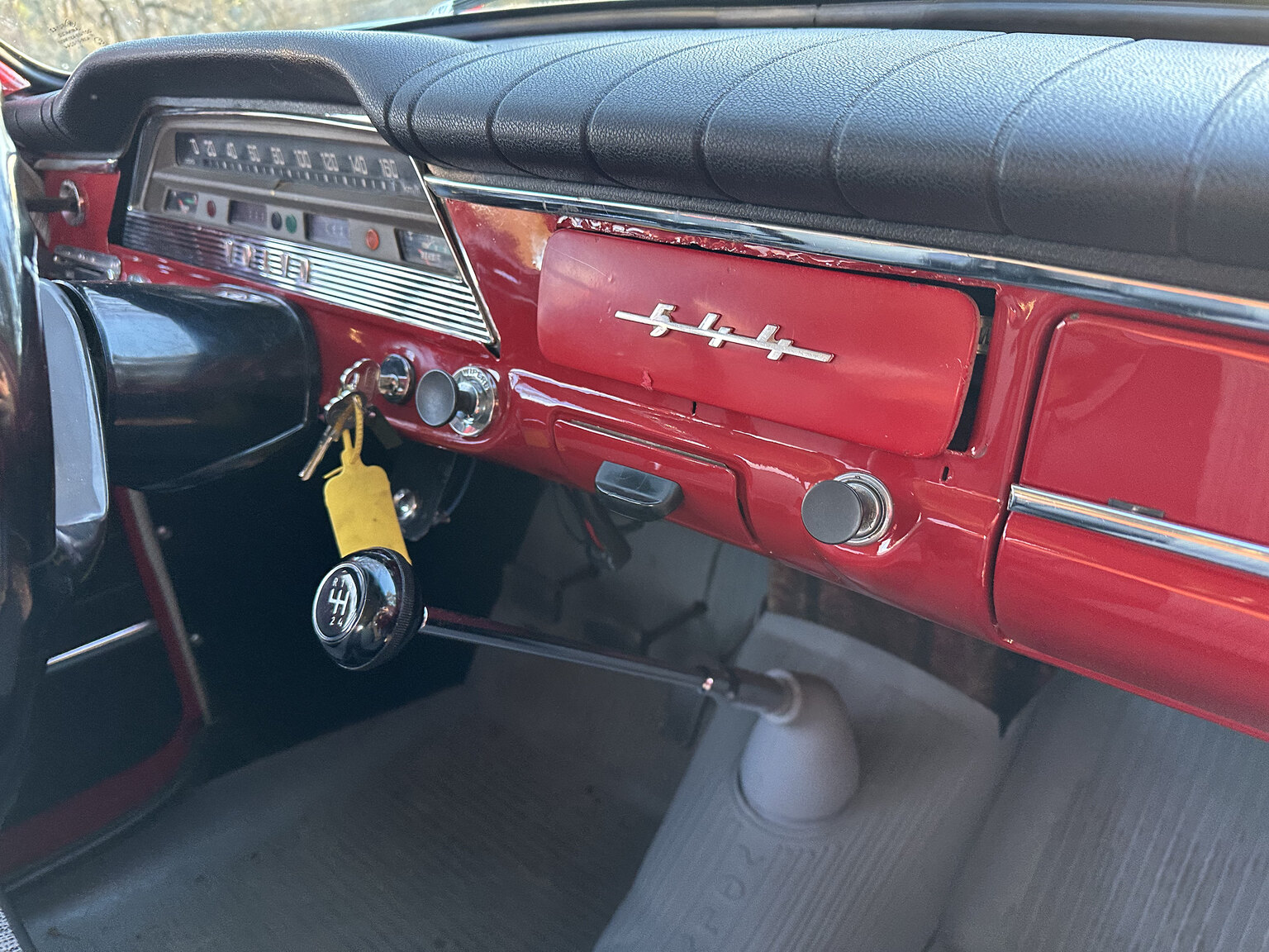 Interiörbild 1965 Volvo PV 544 Sport