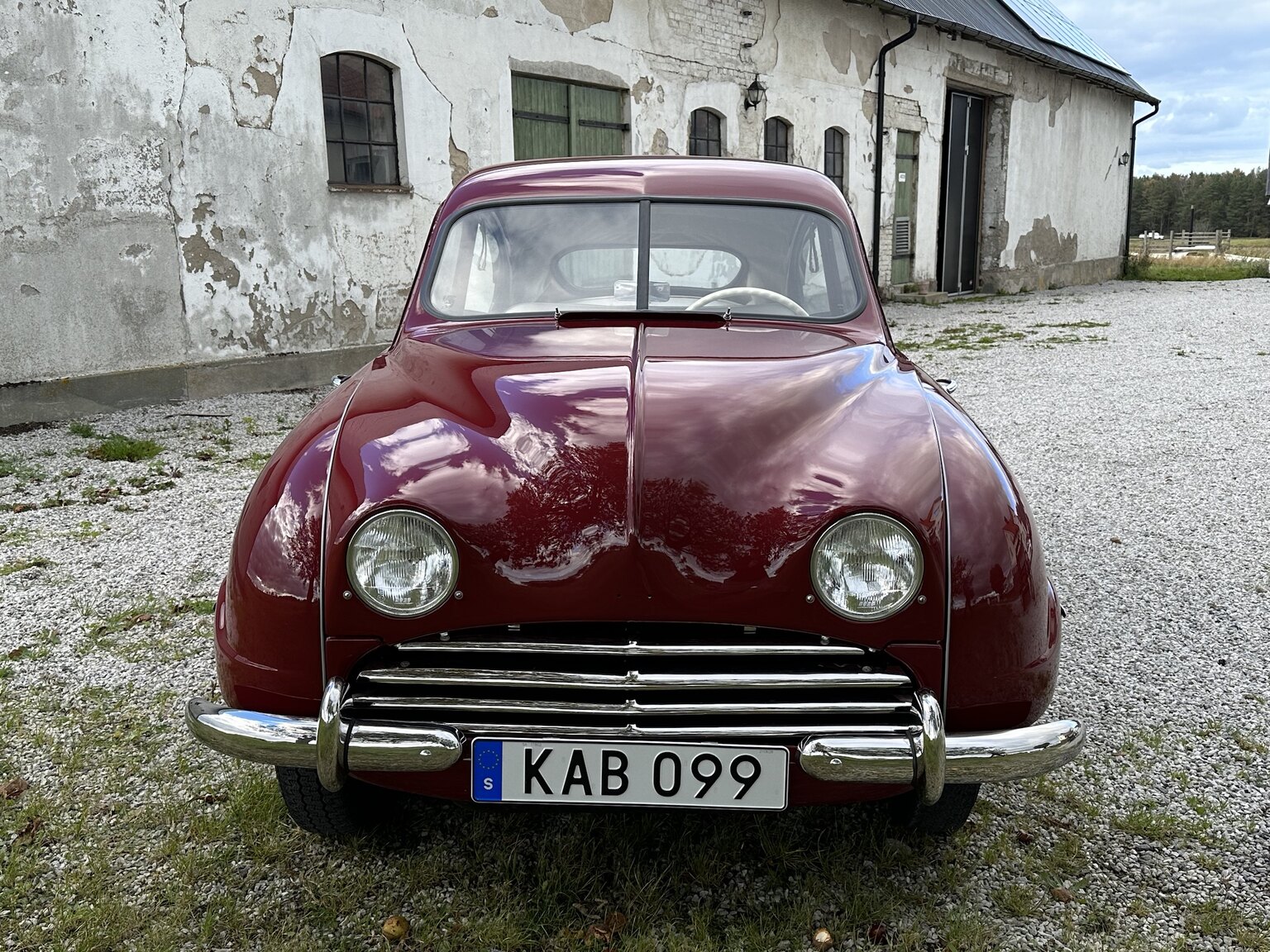 Exteriörbild på 1955 Saab 92 B De Luxe (40)