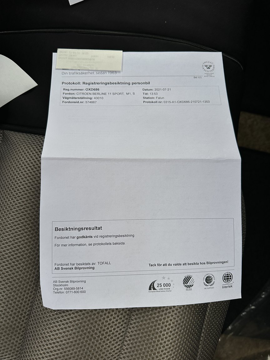 Documentation for 1951 Citroën Berline 11 Sport