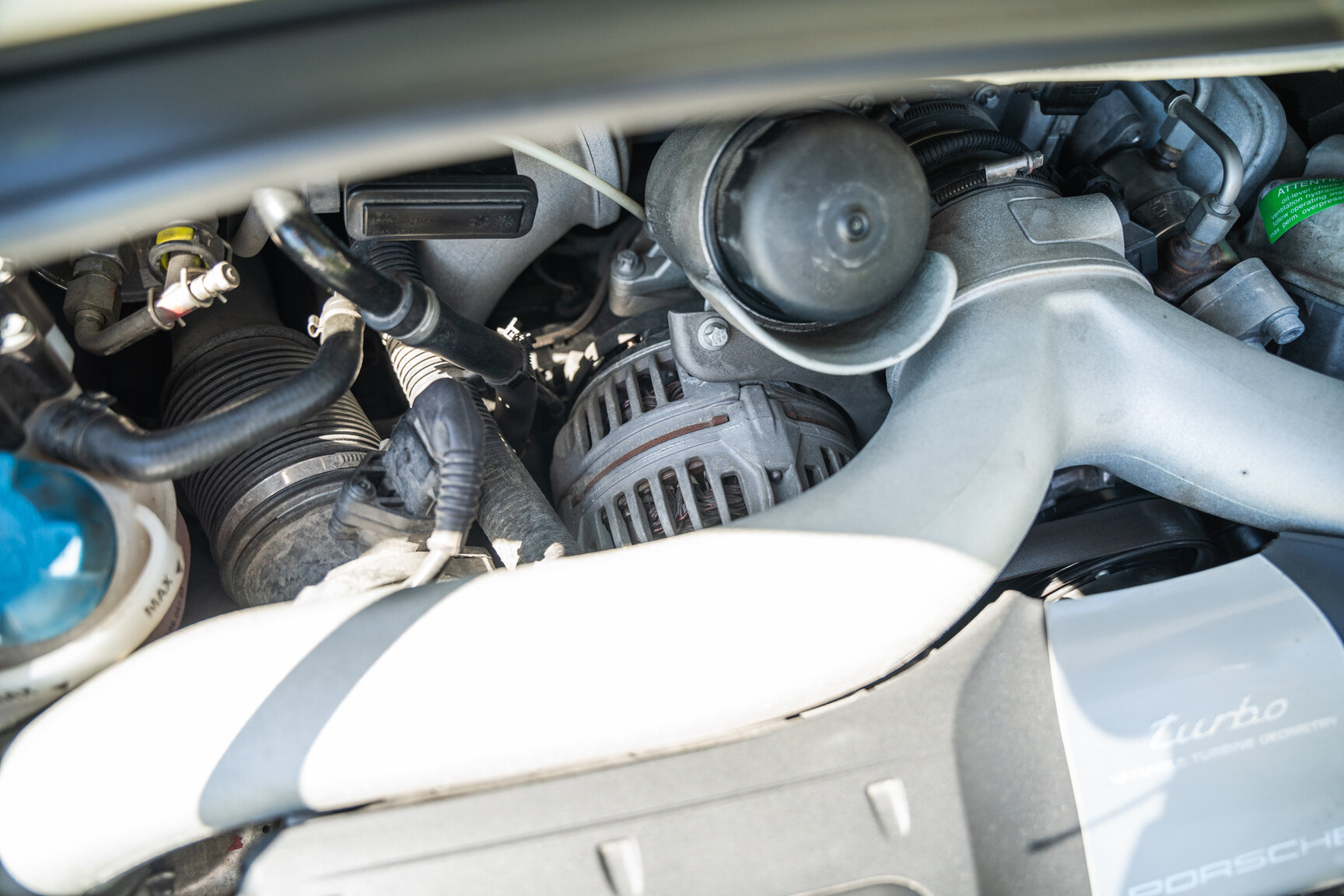 Image of 2008 Porsche 911 Turbo Cabriolet mechanics (10)