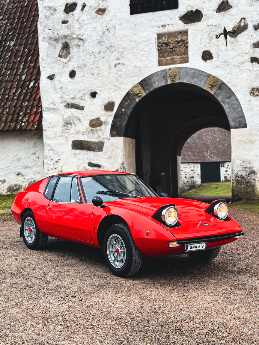Exteriörbild på 1971 Fiat Lombardi Grand Prix 850