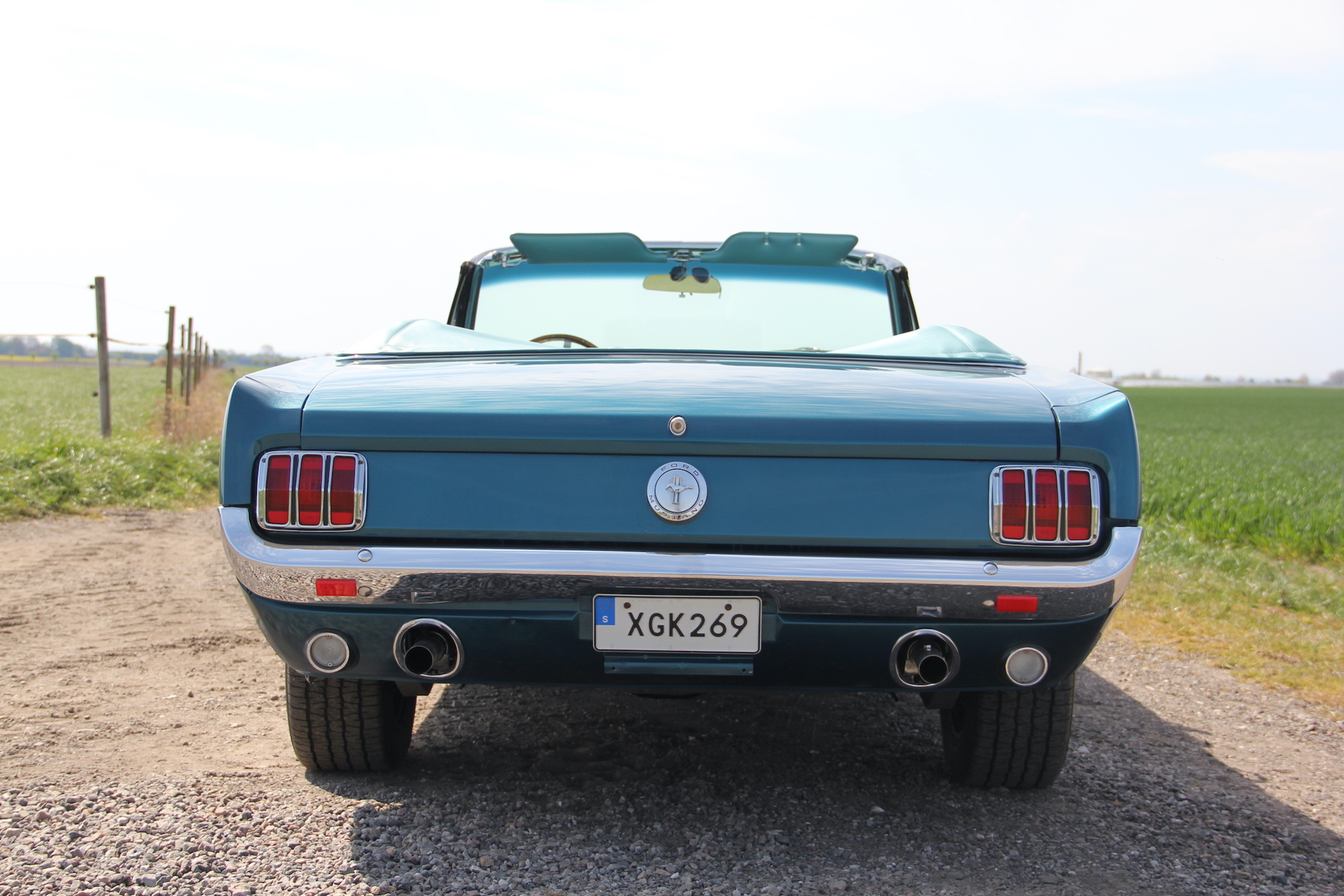 Aussenfoto 1966 Ford Mustang 289 Cabriolet (25)