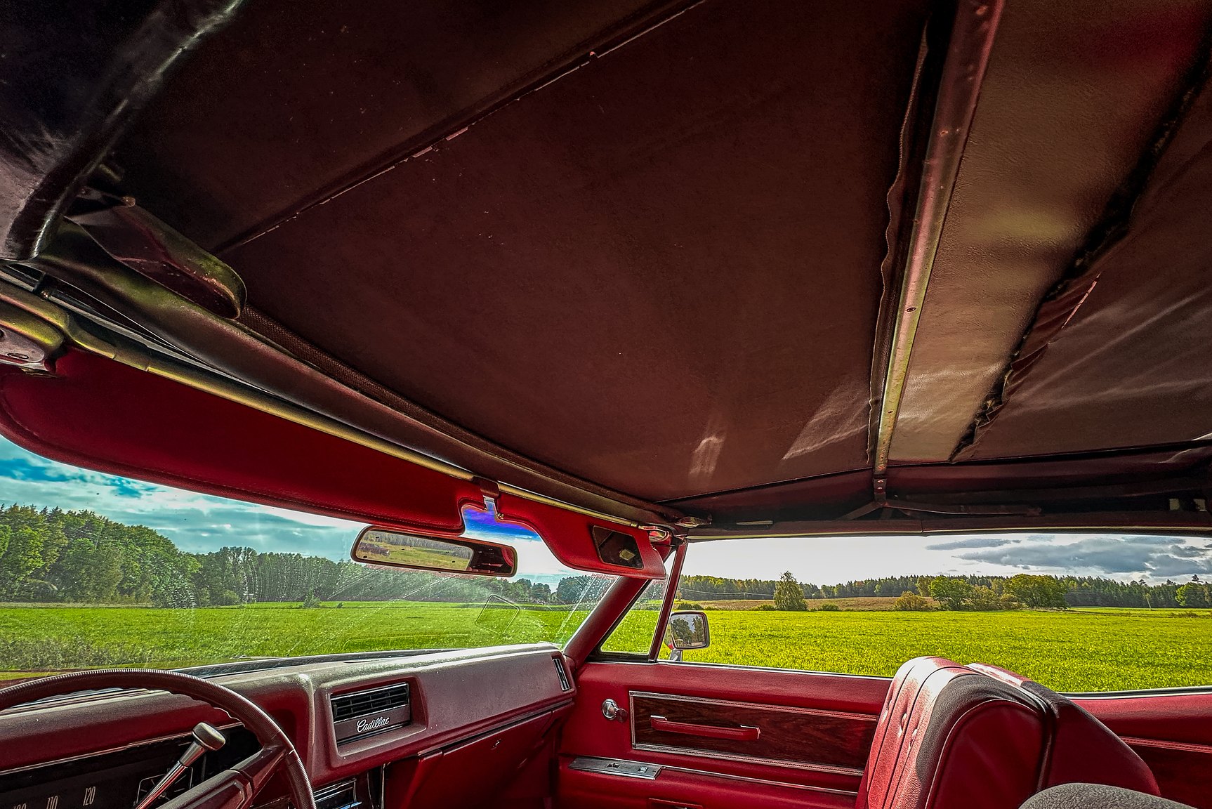 Interior image of 1968 Cadillac DeVille Convertible