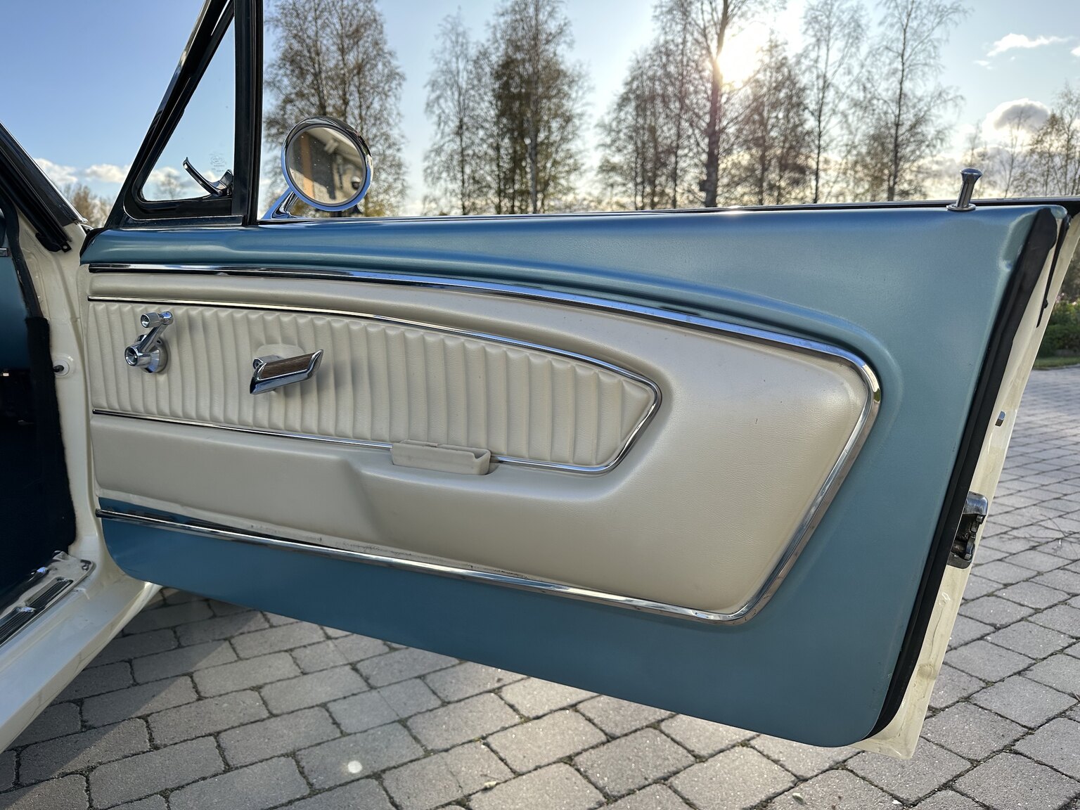 Interiörbild 1966 Ford Mustang Convertible